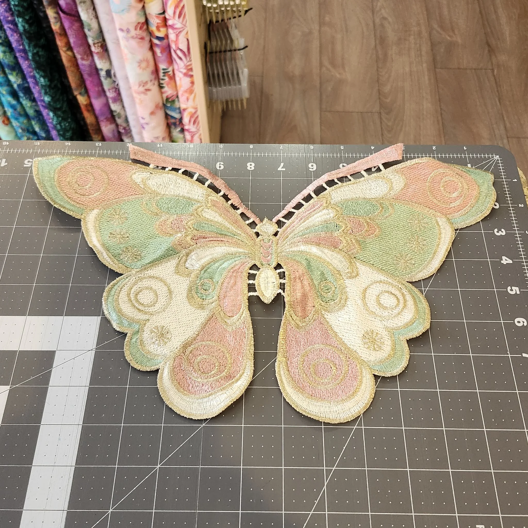 Butterfly Embroidered Patches