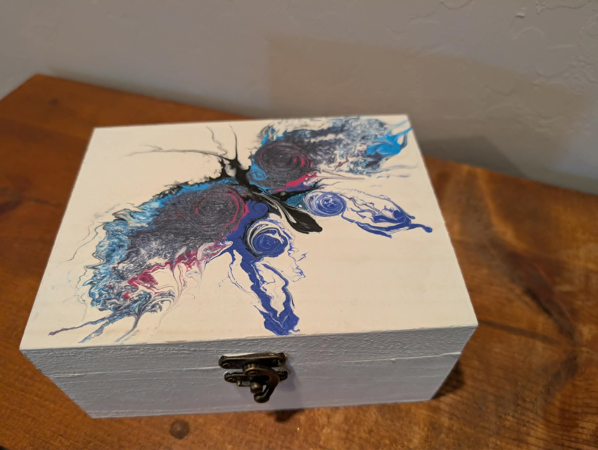 Butterfly Trinket Box by Melanie H.