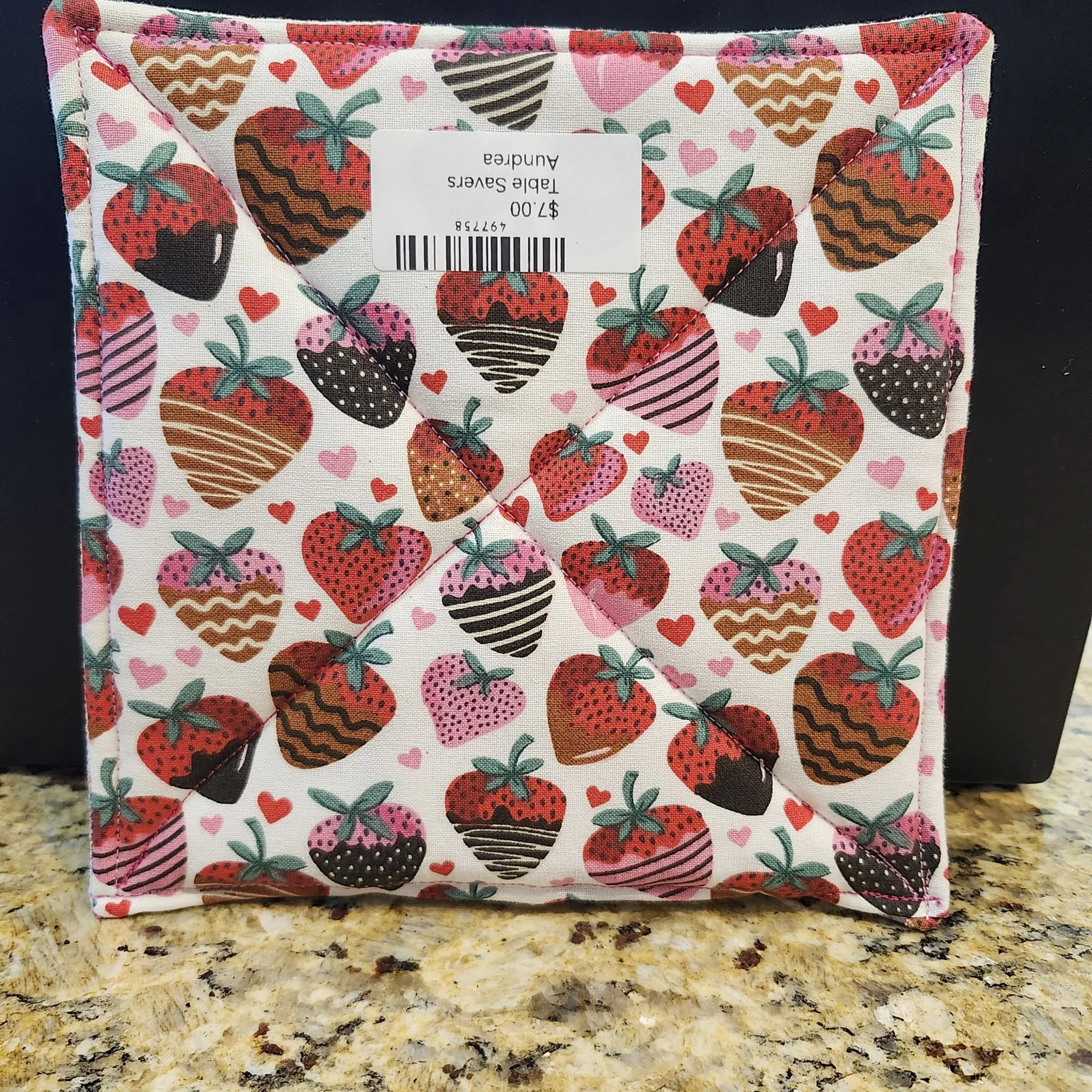 Strawberry Hot Pads by Aundrea