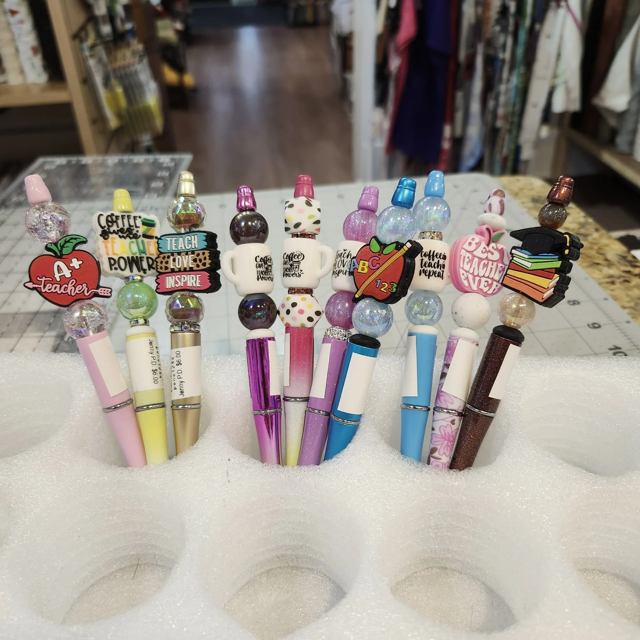 Teacher Theemed Pen's by Jenny