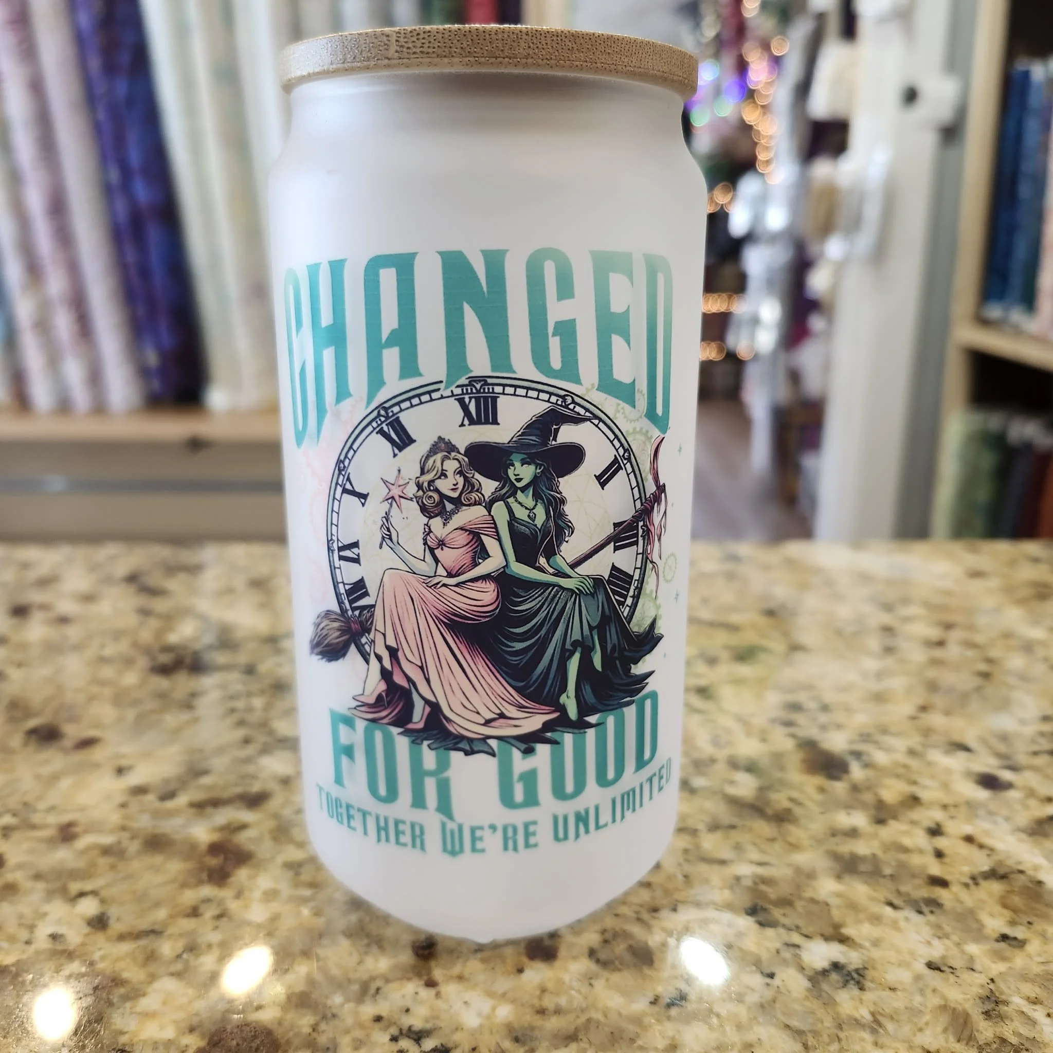 Changed For Good Glass Tumbler by Laura