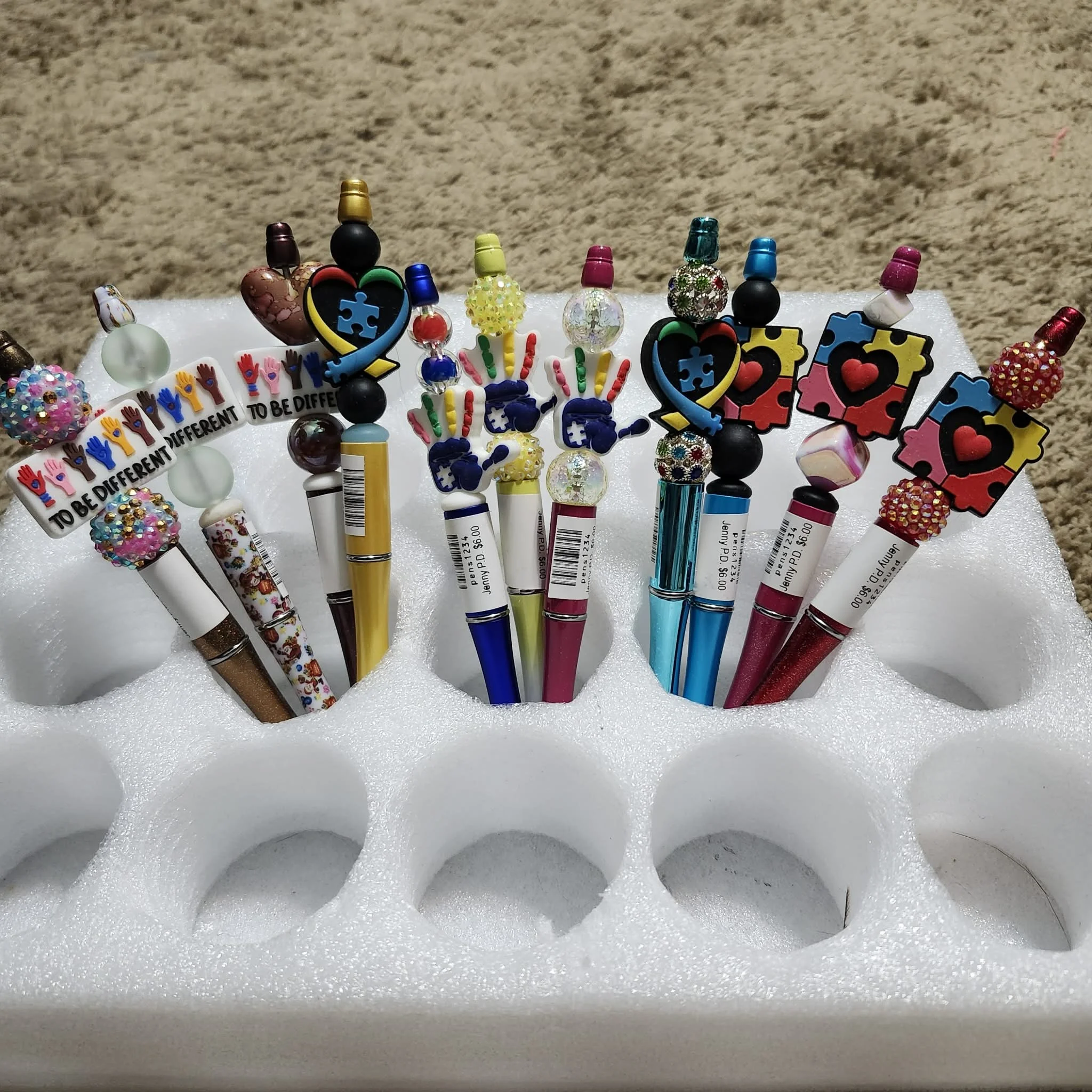 Autism Pens by Jenny