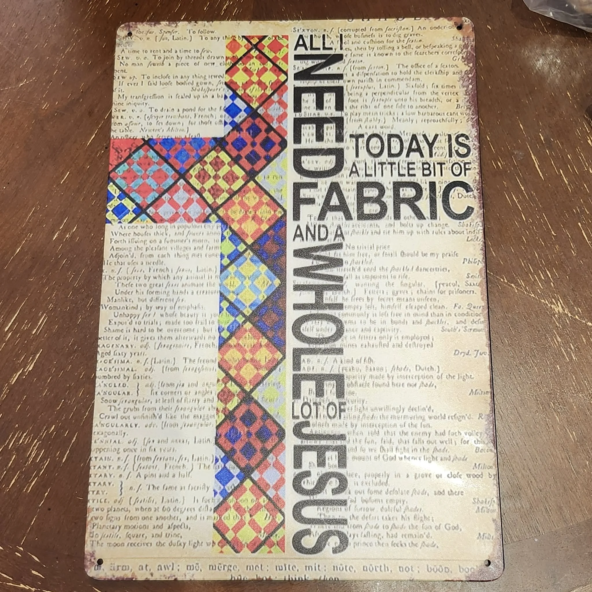 Fabric and Jesus