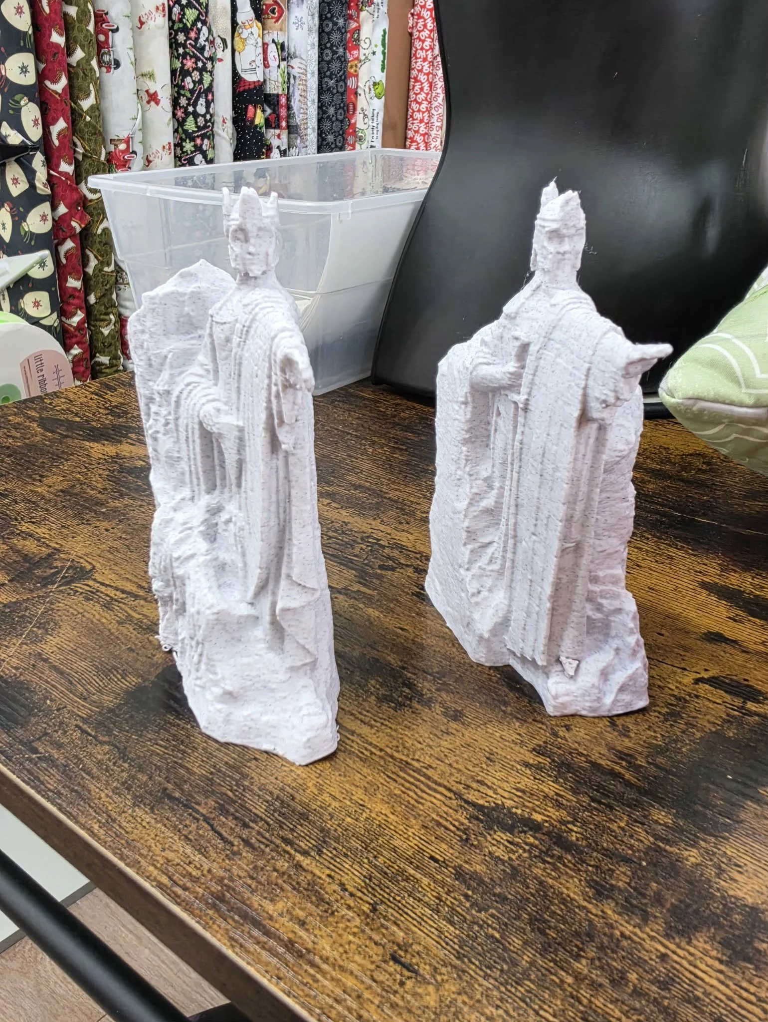 Statues from Joel