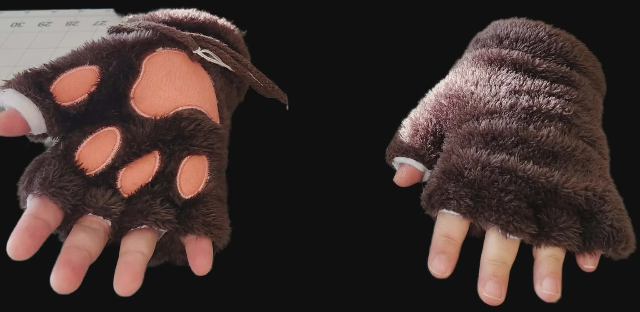 Paw Themed Gloves