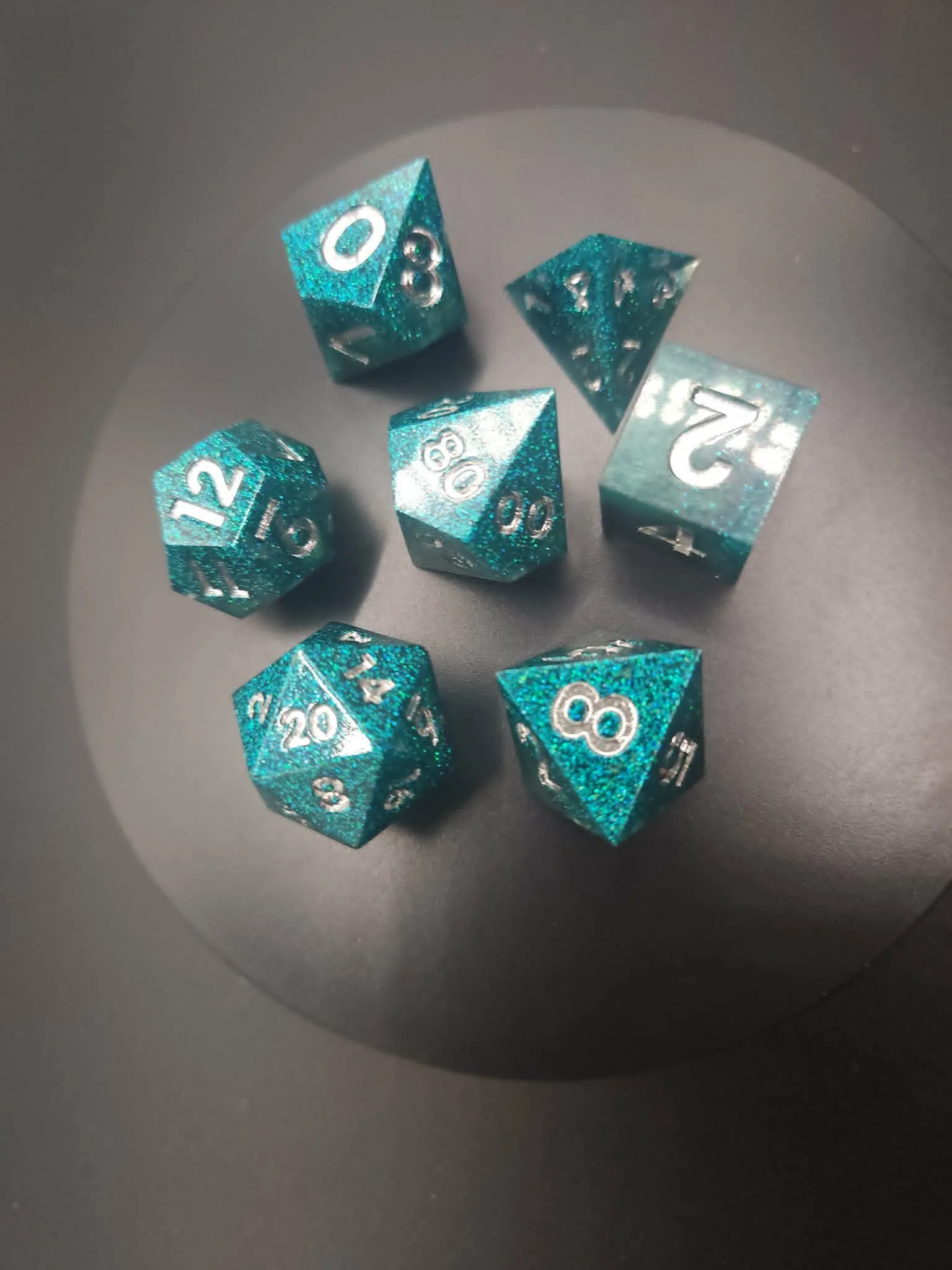 7pc Dice Set by Taeolin's Artifacts
