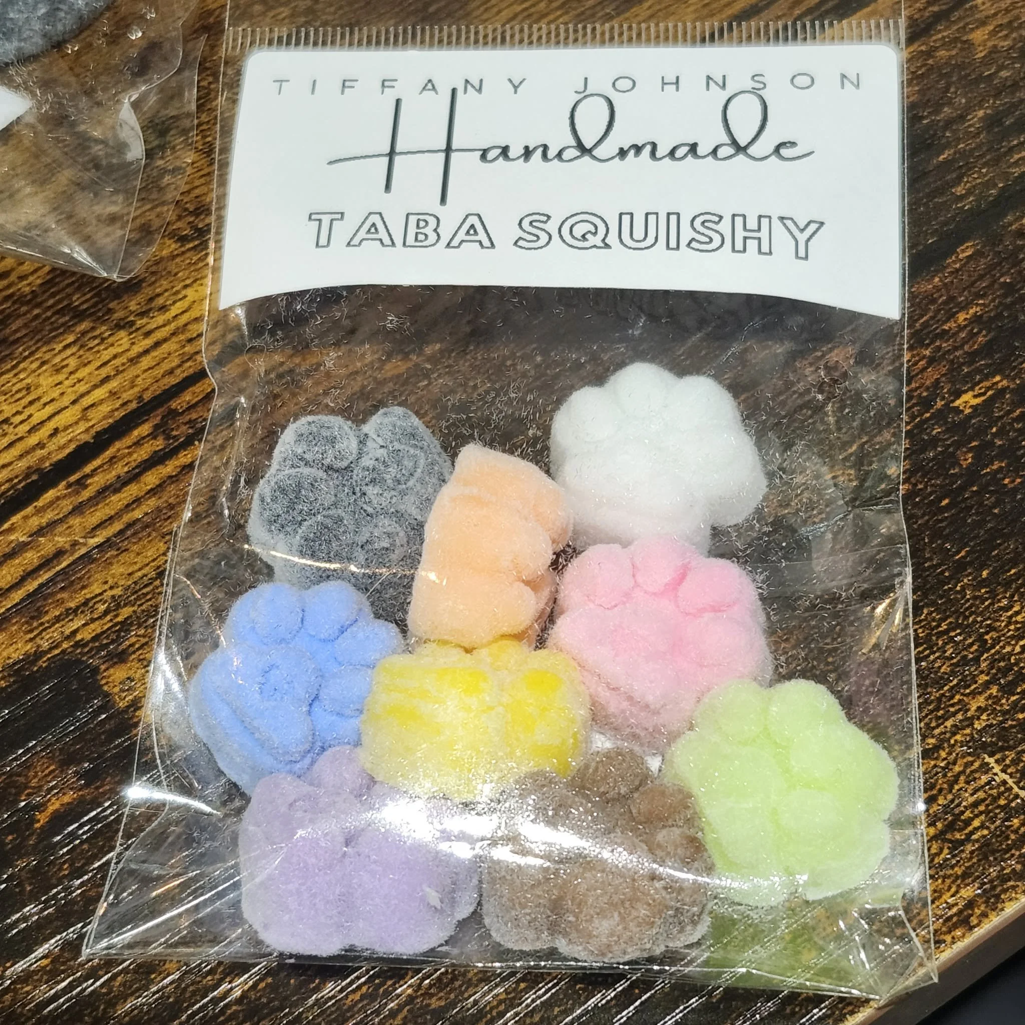 Mini Paw, Taba Squishy by Tiffany Johnson Handmade
