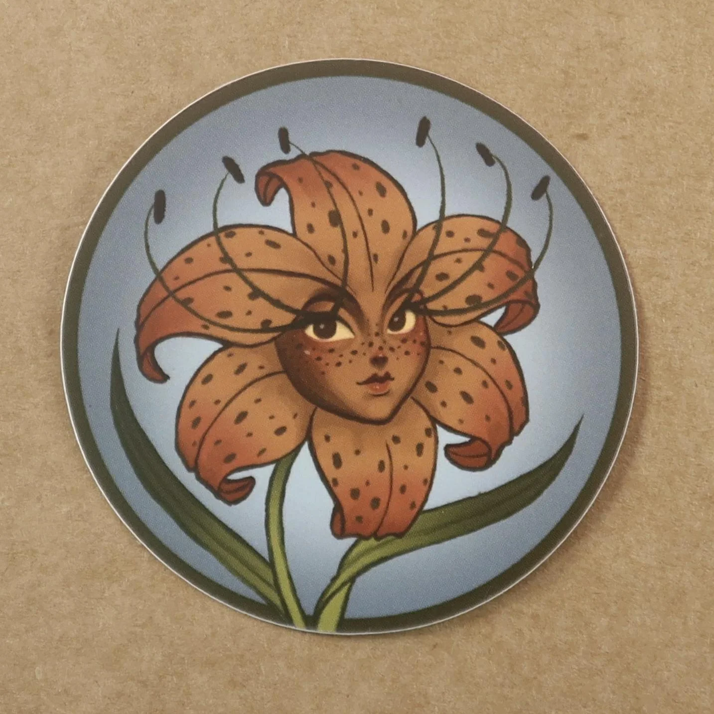 Lilly Sticker by Tattooed Mannequin