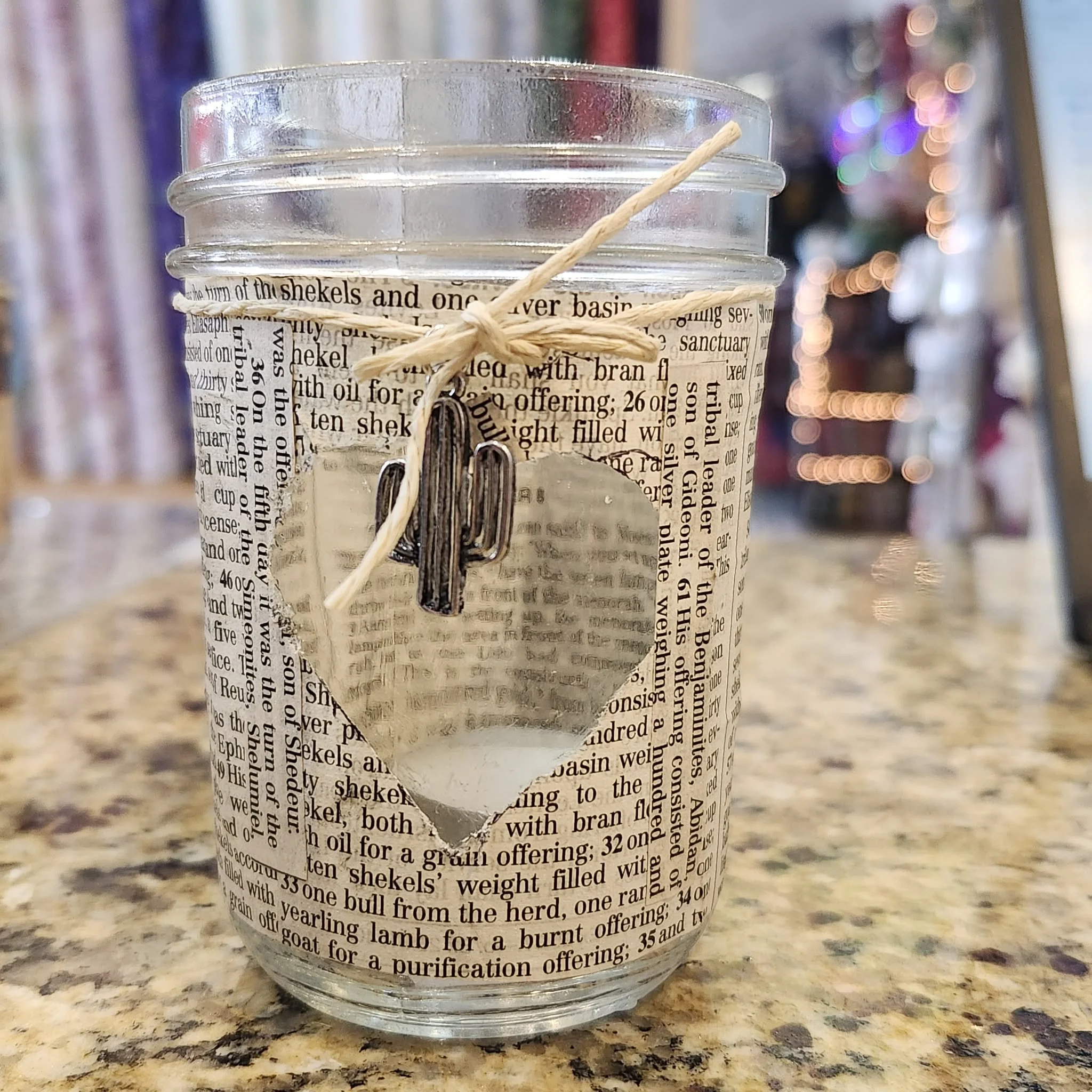 Tea Light Candle Holder by The Fox Witch Who Reads Everything