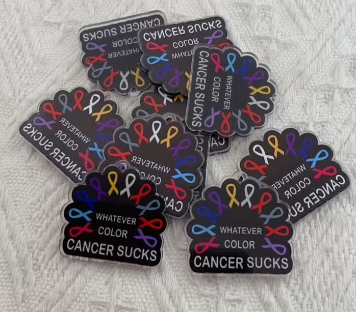 All Cancer Sucks, Pin