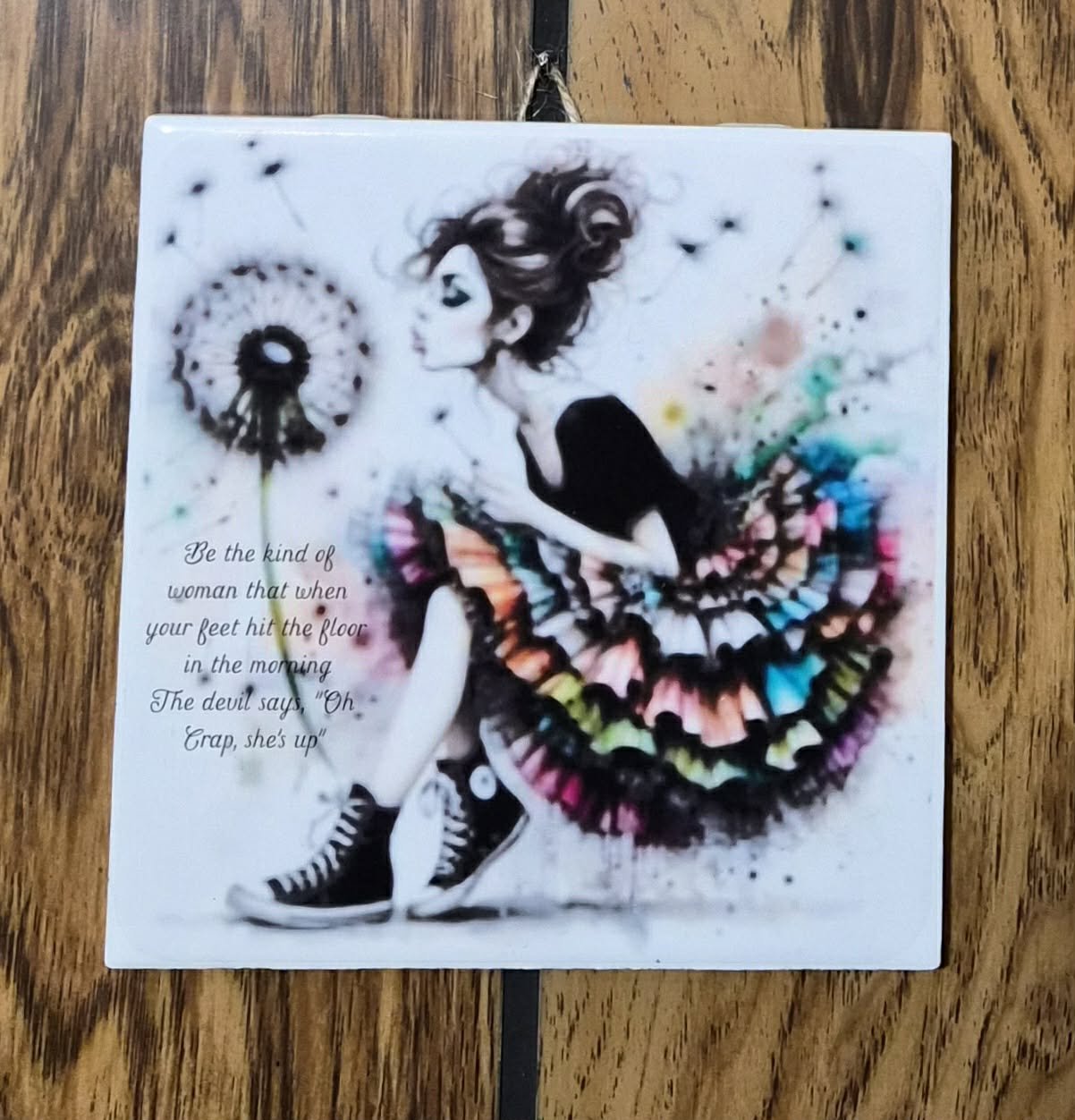 Ceramic Wall Hanging by Patty