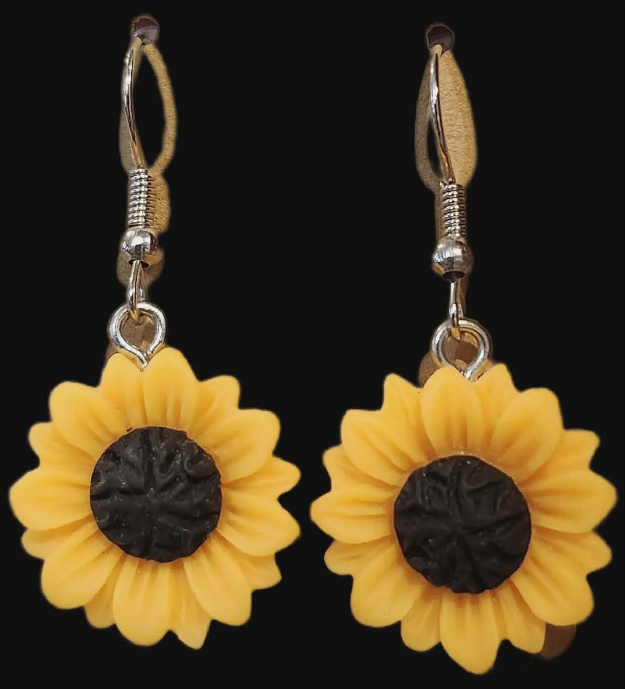Sunflower Earrings by Sarah