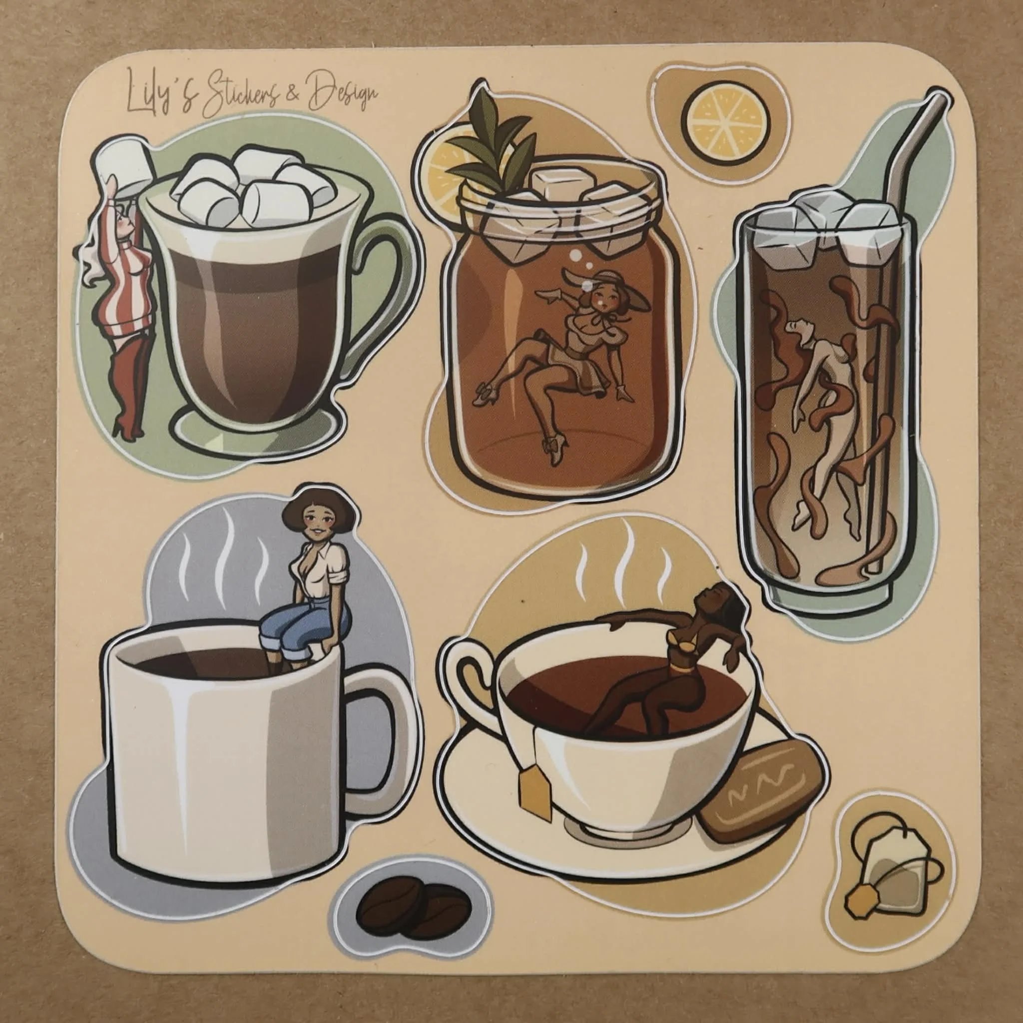 Coffee and Tea Girls by Tattooed Mannequin