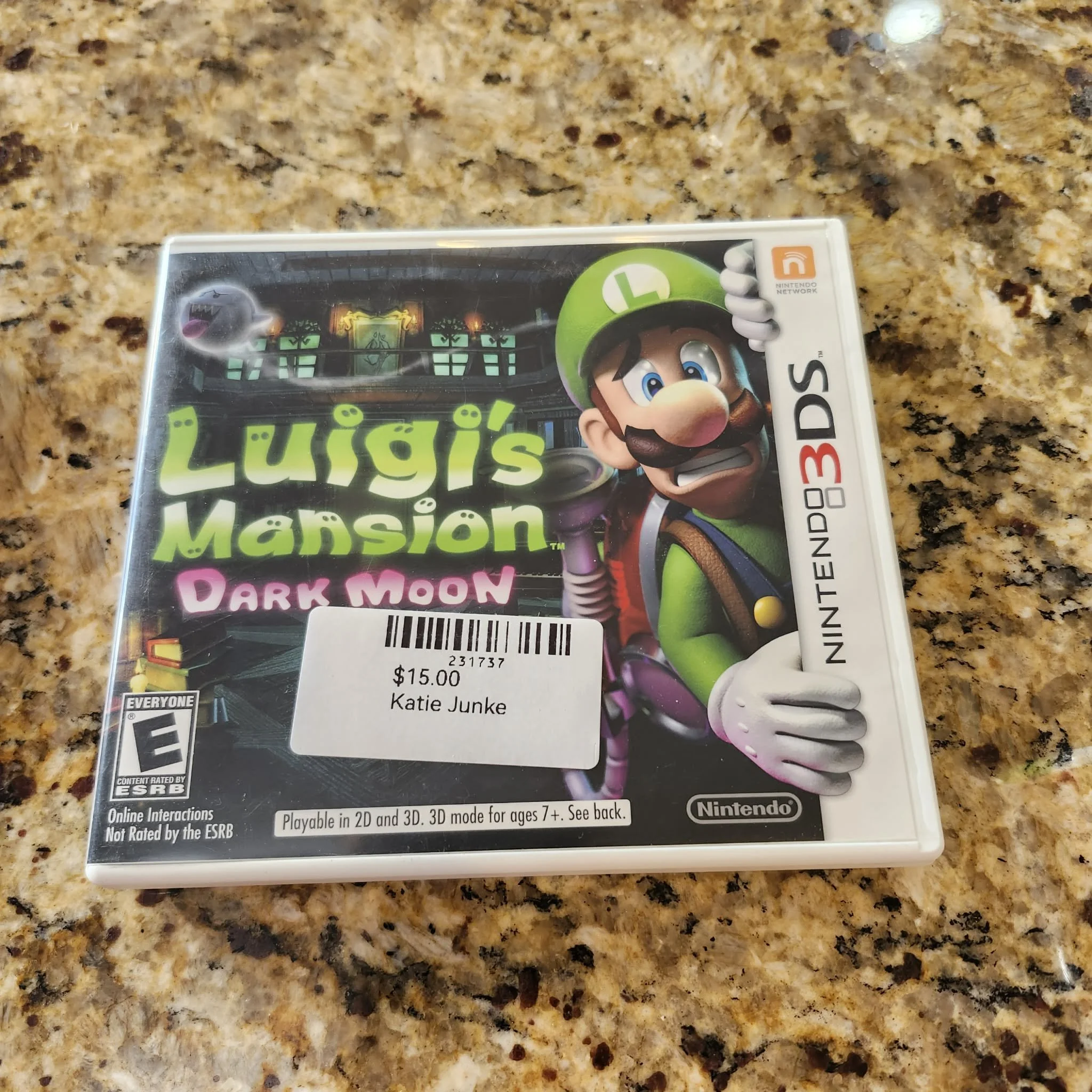 Luigi's Mansion, Dark Moon