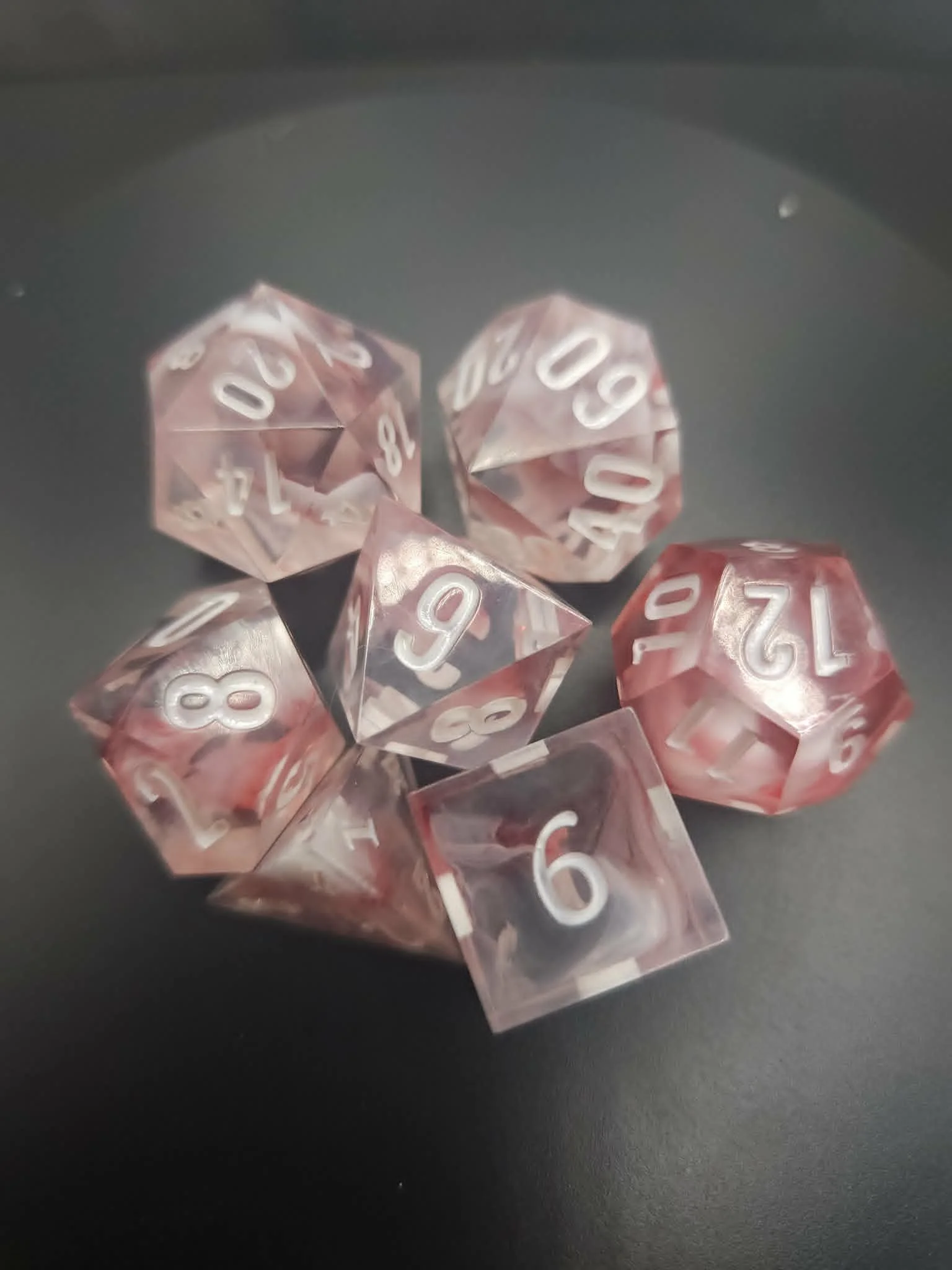 7pc Dice Jar Set by Taeolin's Artifacts