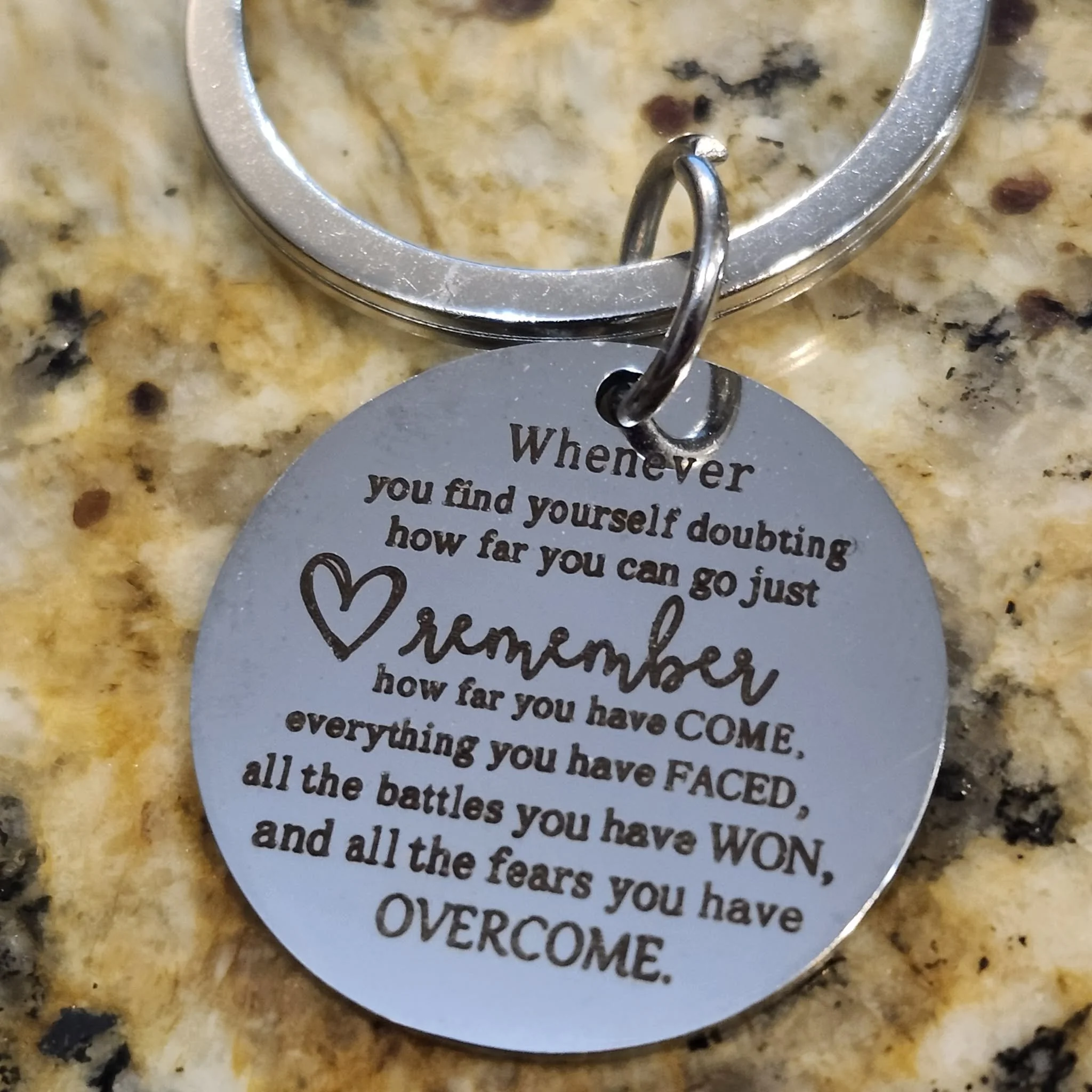 Emotional Support Key Chain