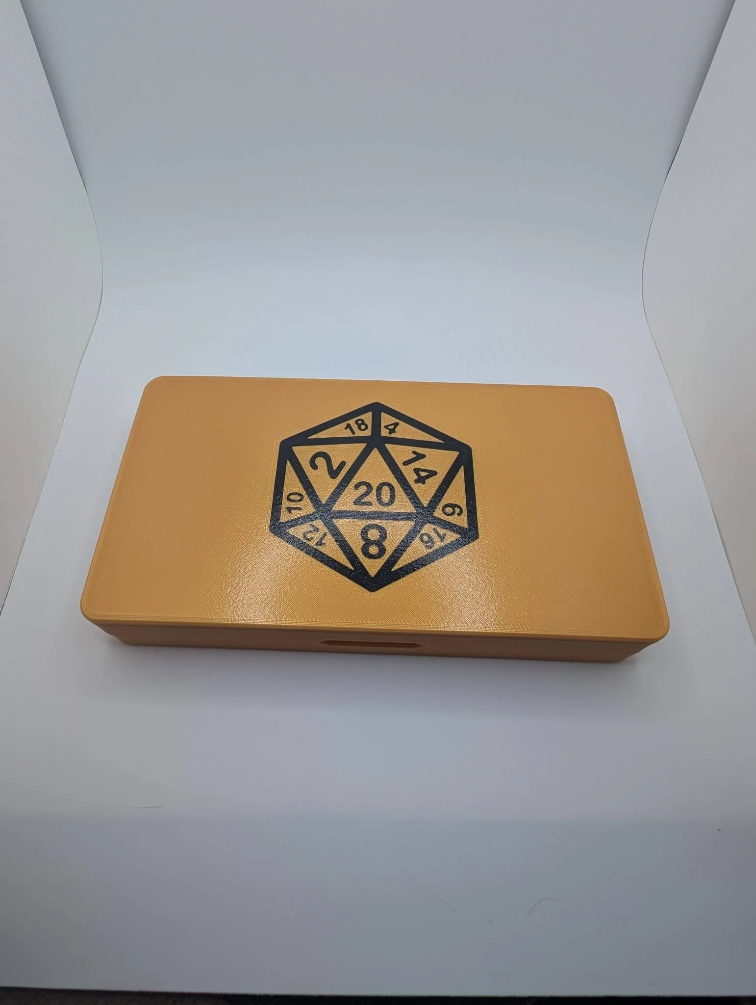 Large Hinged Dice Box by JT Printed Layers LLC