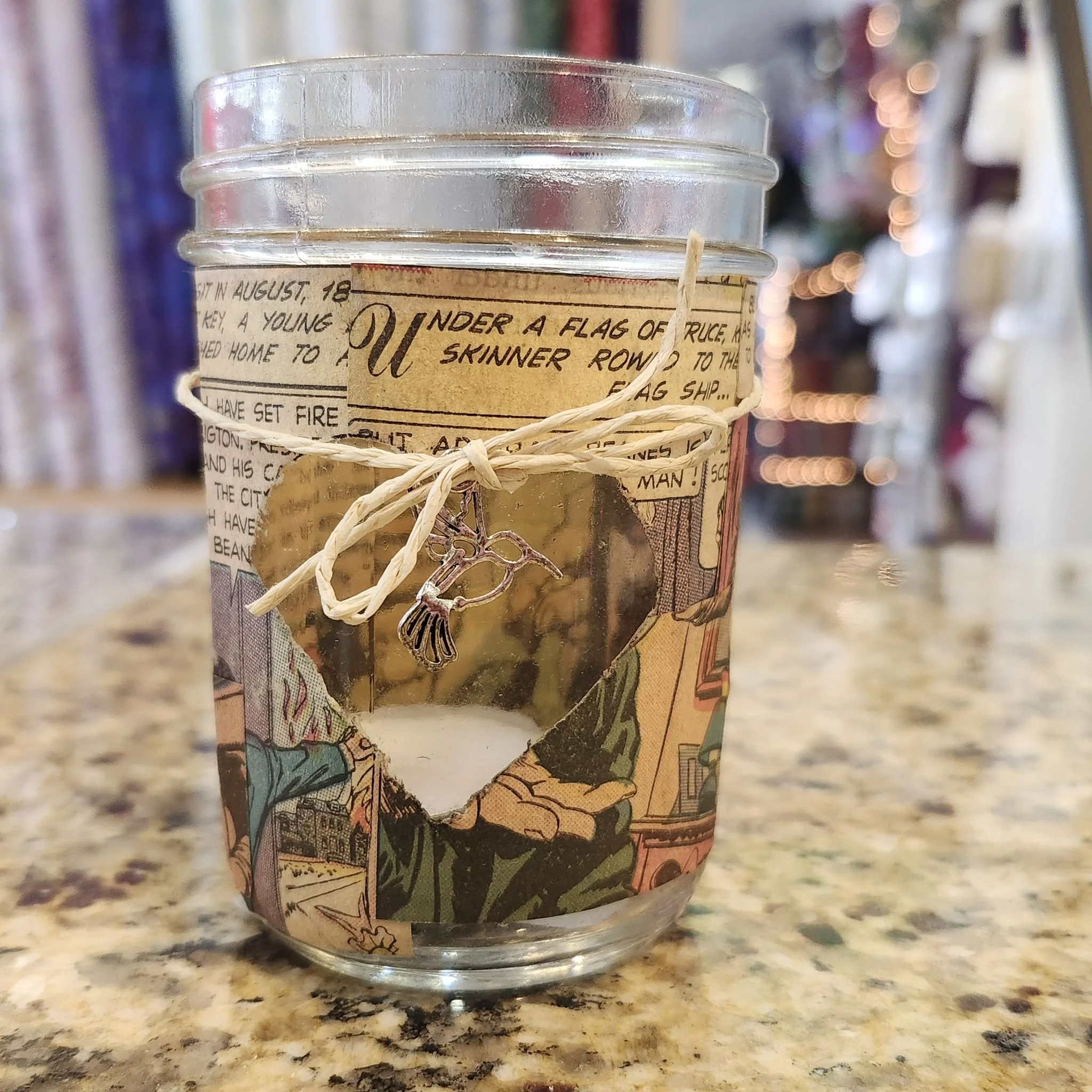 Tea Light Candle Holder by The Fox Witch Who Reads Everything