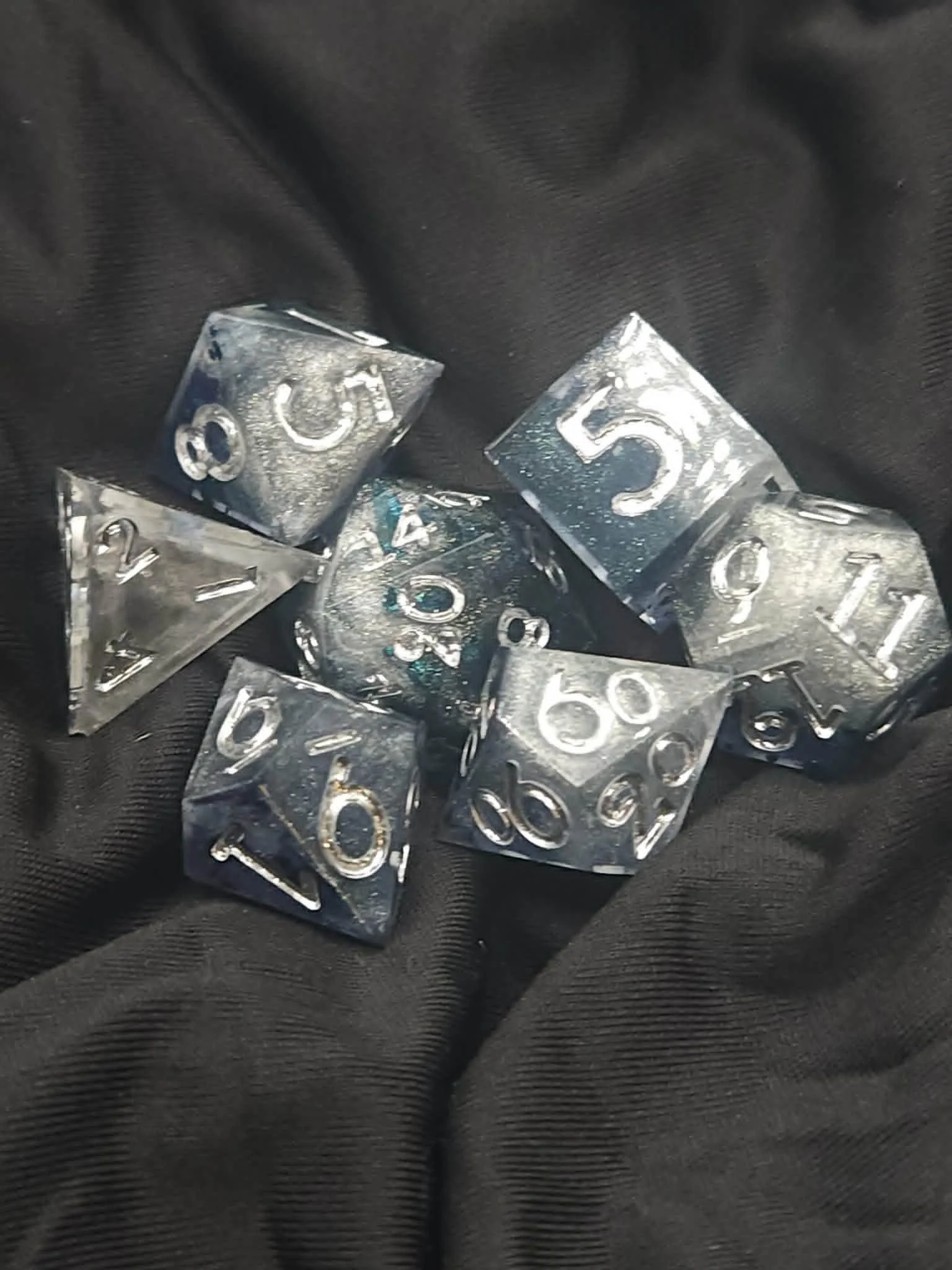 7pc Dice Jar Set by Taeolin's Artifacts