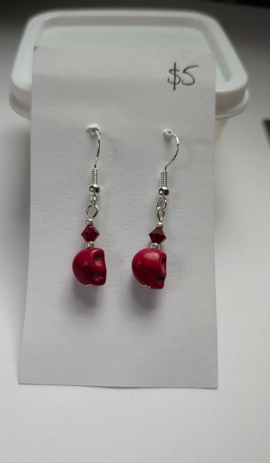 Skull Earrings by Kit Designs