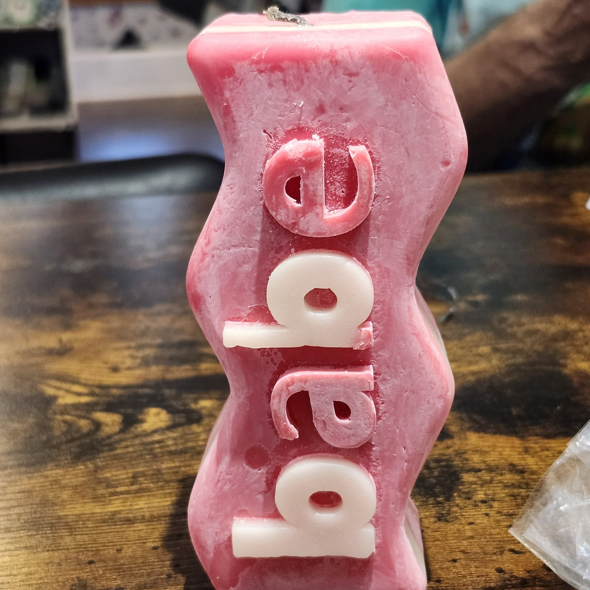 Babe, Candy Cane Scented Candle by Smell Ya Later