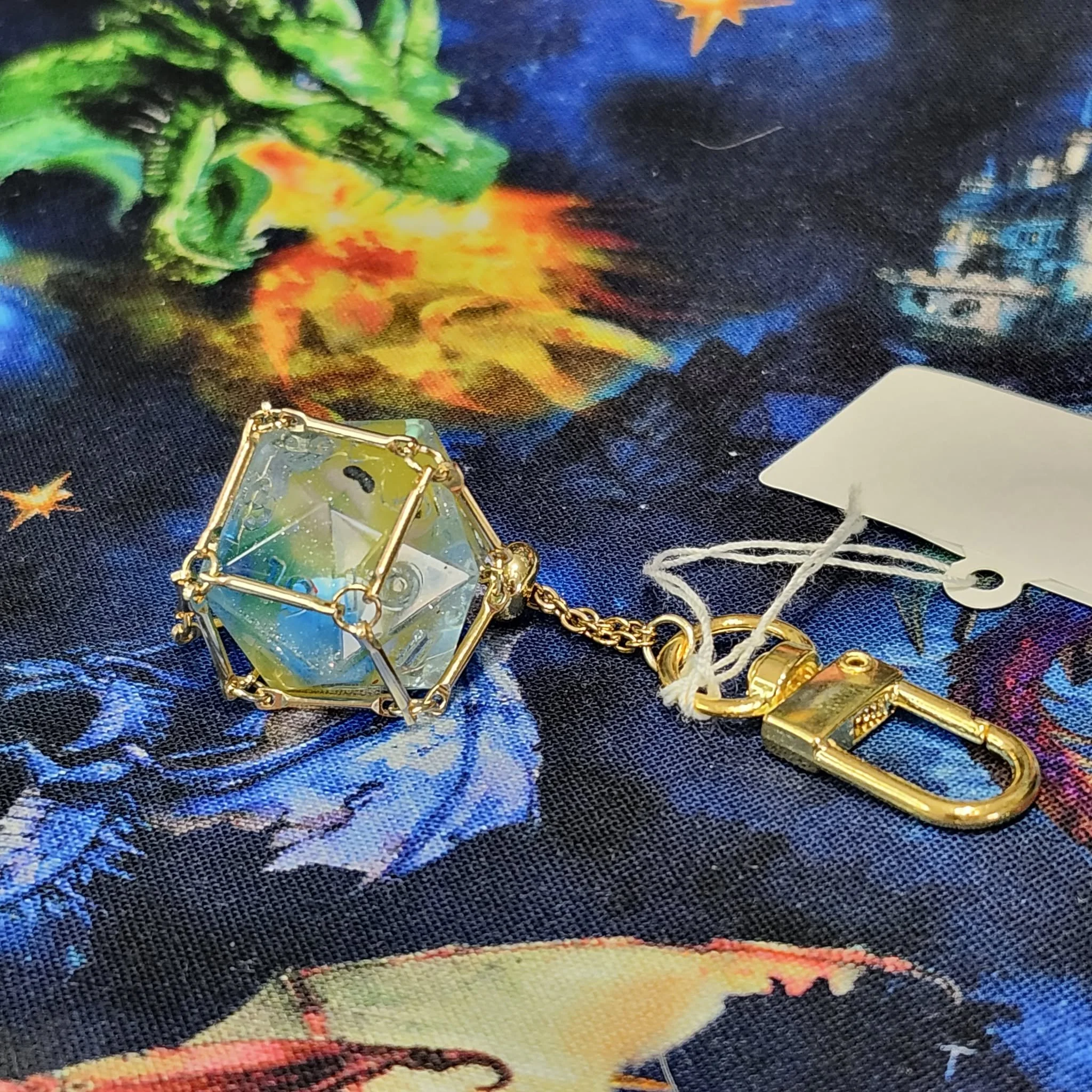 Dice Key Chain by Taeolin's Artifacts