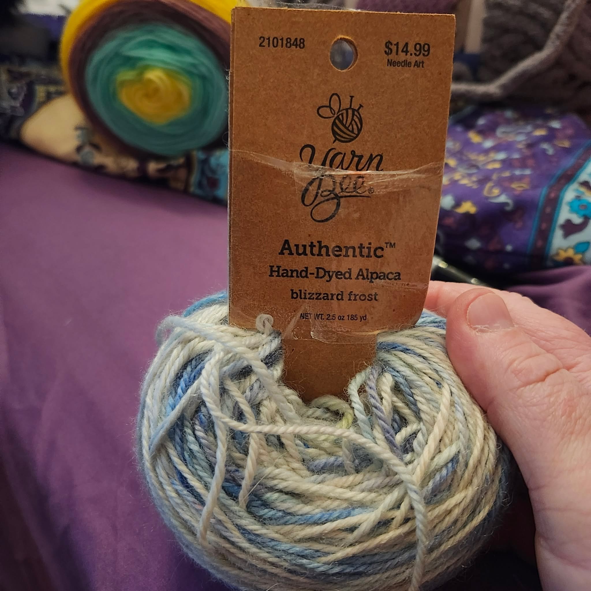 5oz, 185yd, 100% Alpaca Wool, Yarn Bee, Taeolin's Artifacts