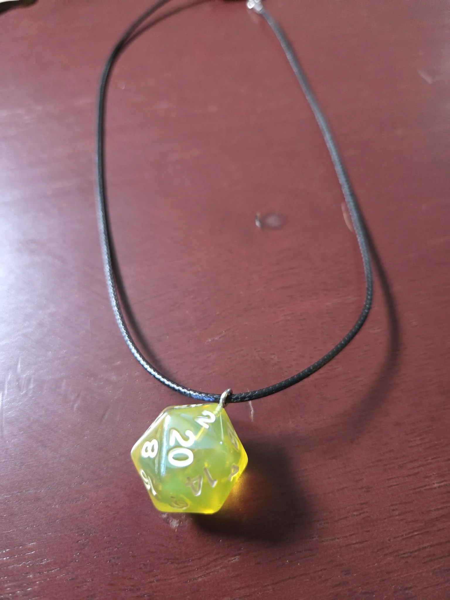 Dice Necklaces by Sarah