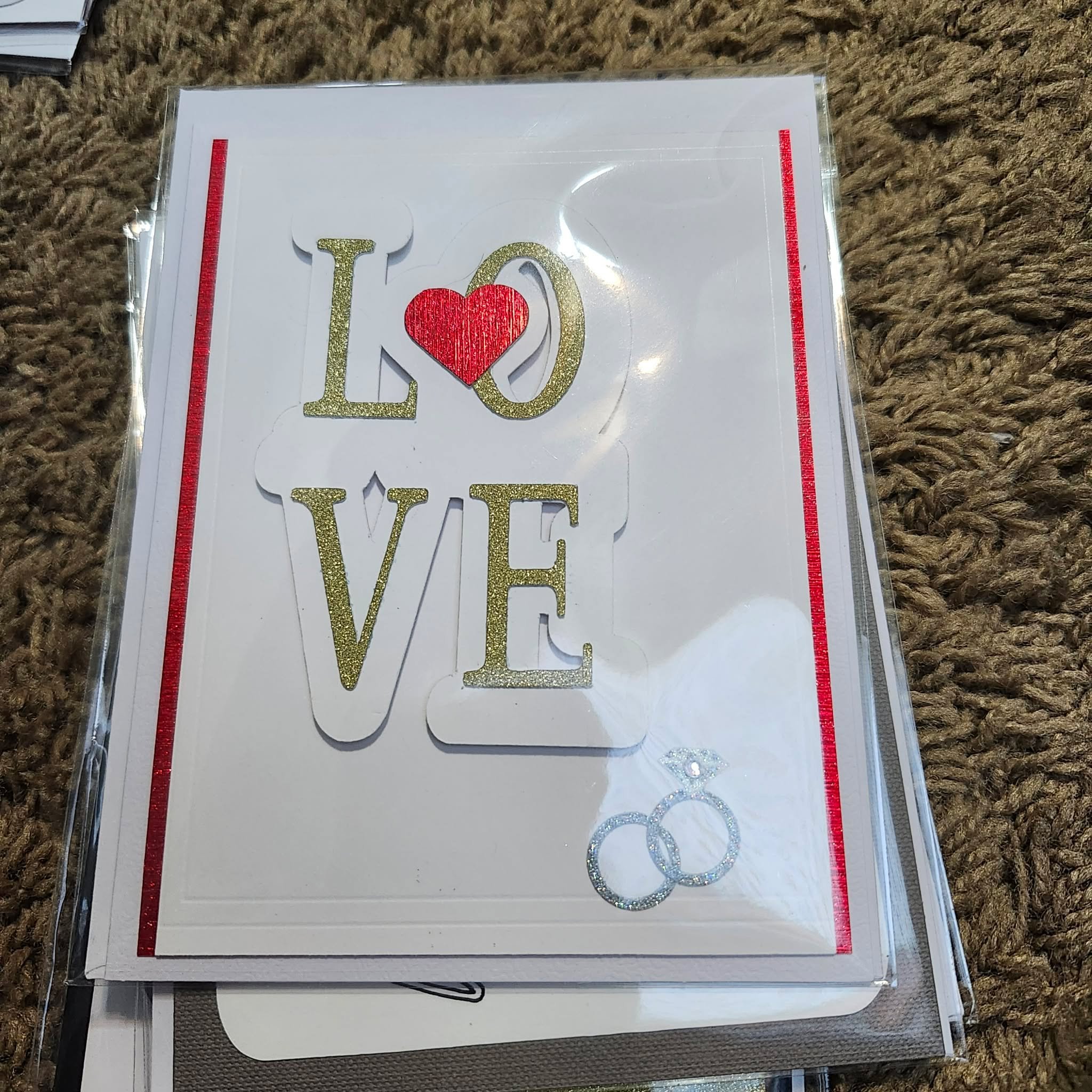 Engagement / Wedding Greeting Card by Pawsitive Inspirations