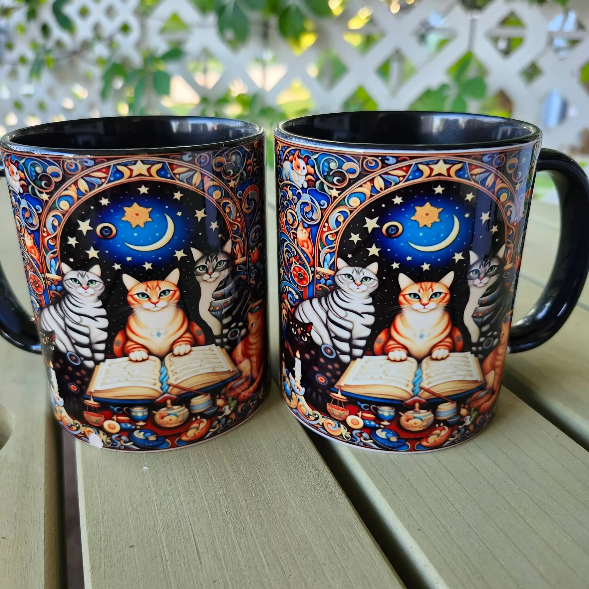 Mystic Cats, 11oz Ceramic Mug, Eowyn