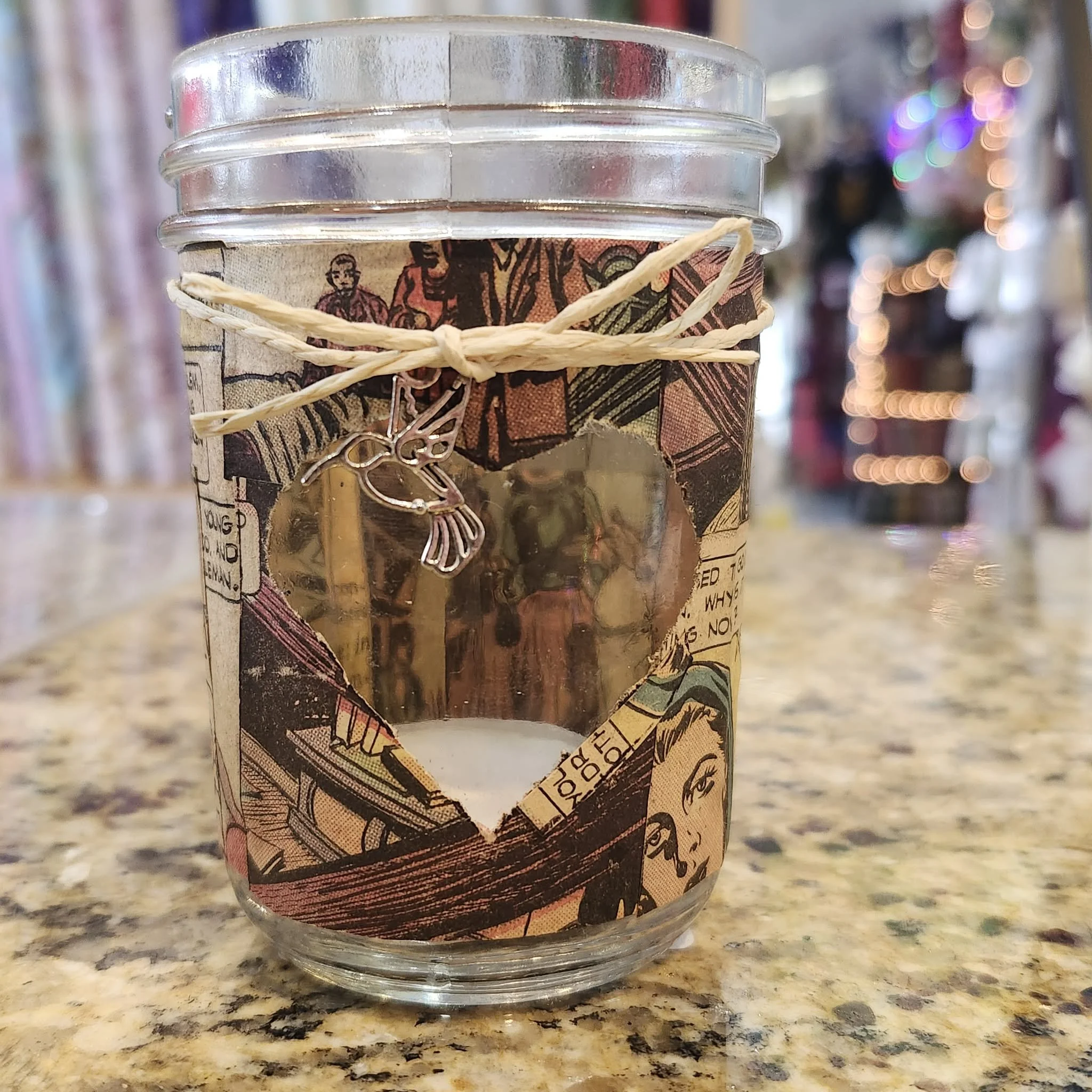 Tea Light Candle Holder by The Fox Witch Who Reads Everything