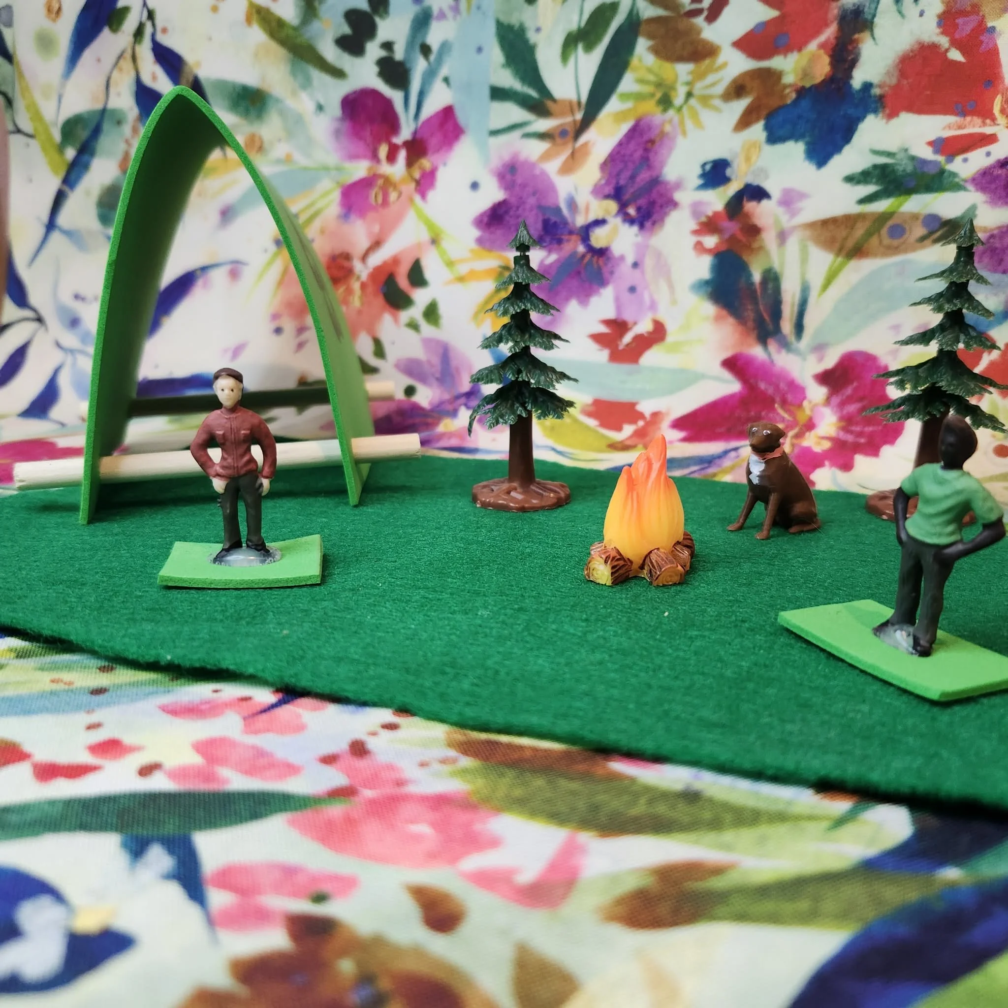 Camping Set by Michelle LeBrun