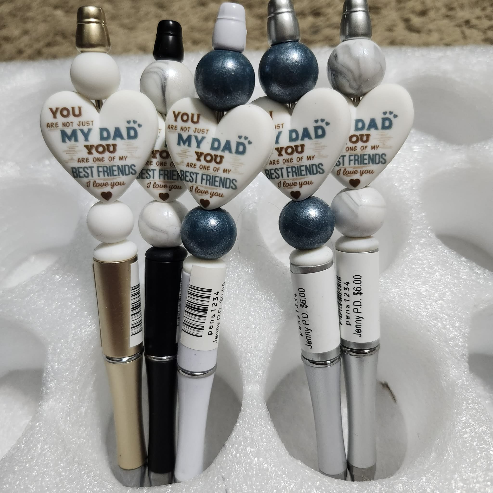 Fathers Day Pens by Jenny