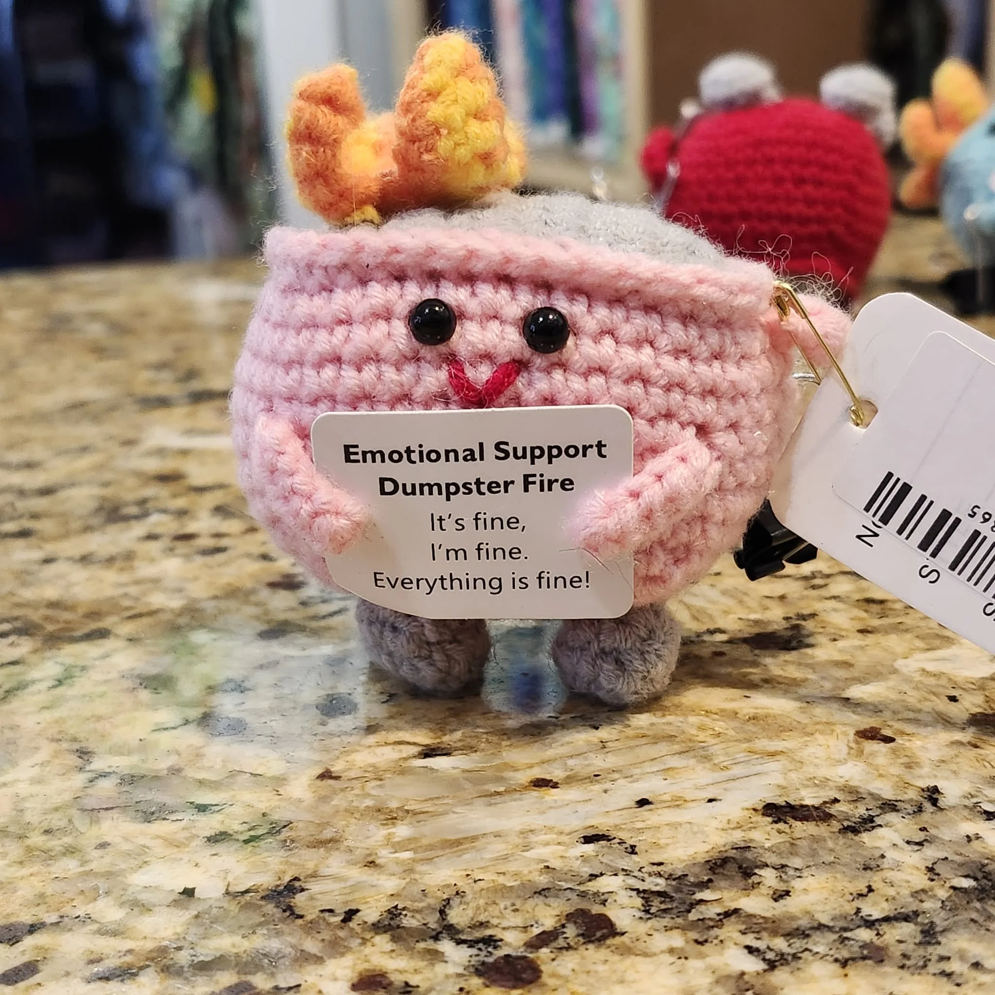 Emotional Support Dumpster Fire