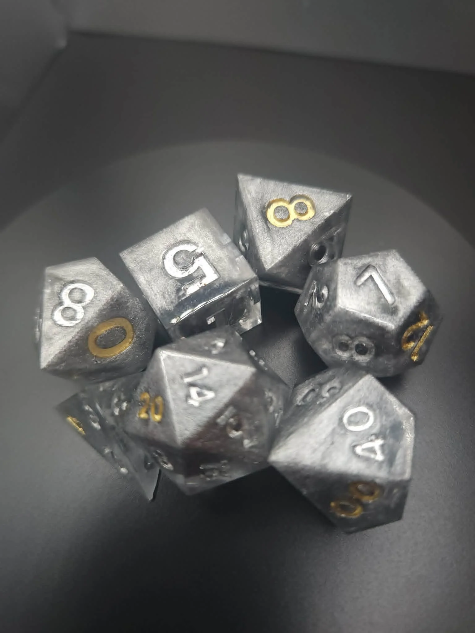7pc Dice Jar Set by Taeolin's Artifacts