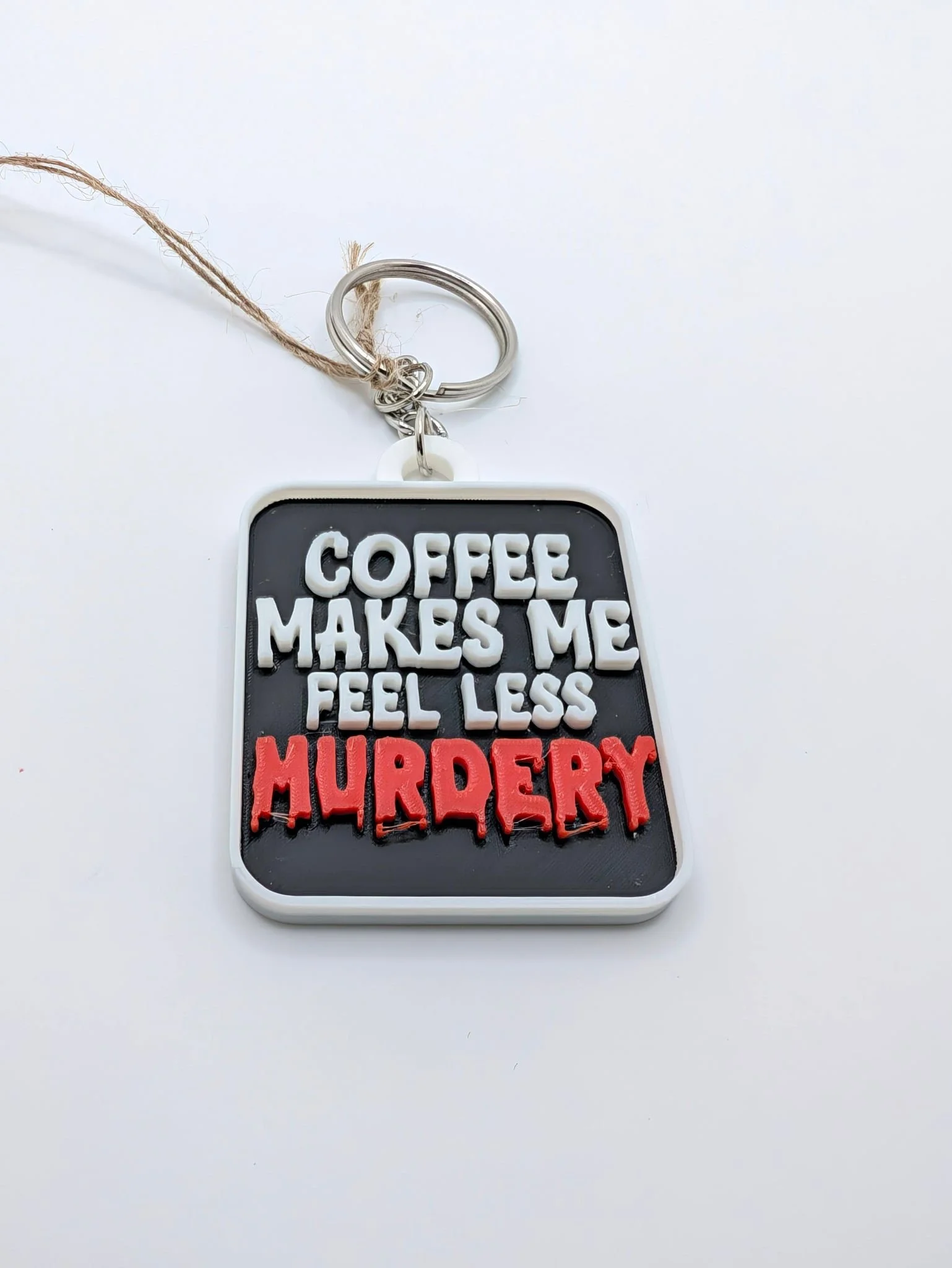 Coffee Makes Me Less Murdery by JT Printed Layers LLC