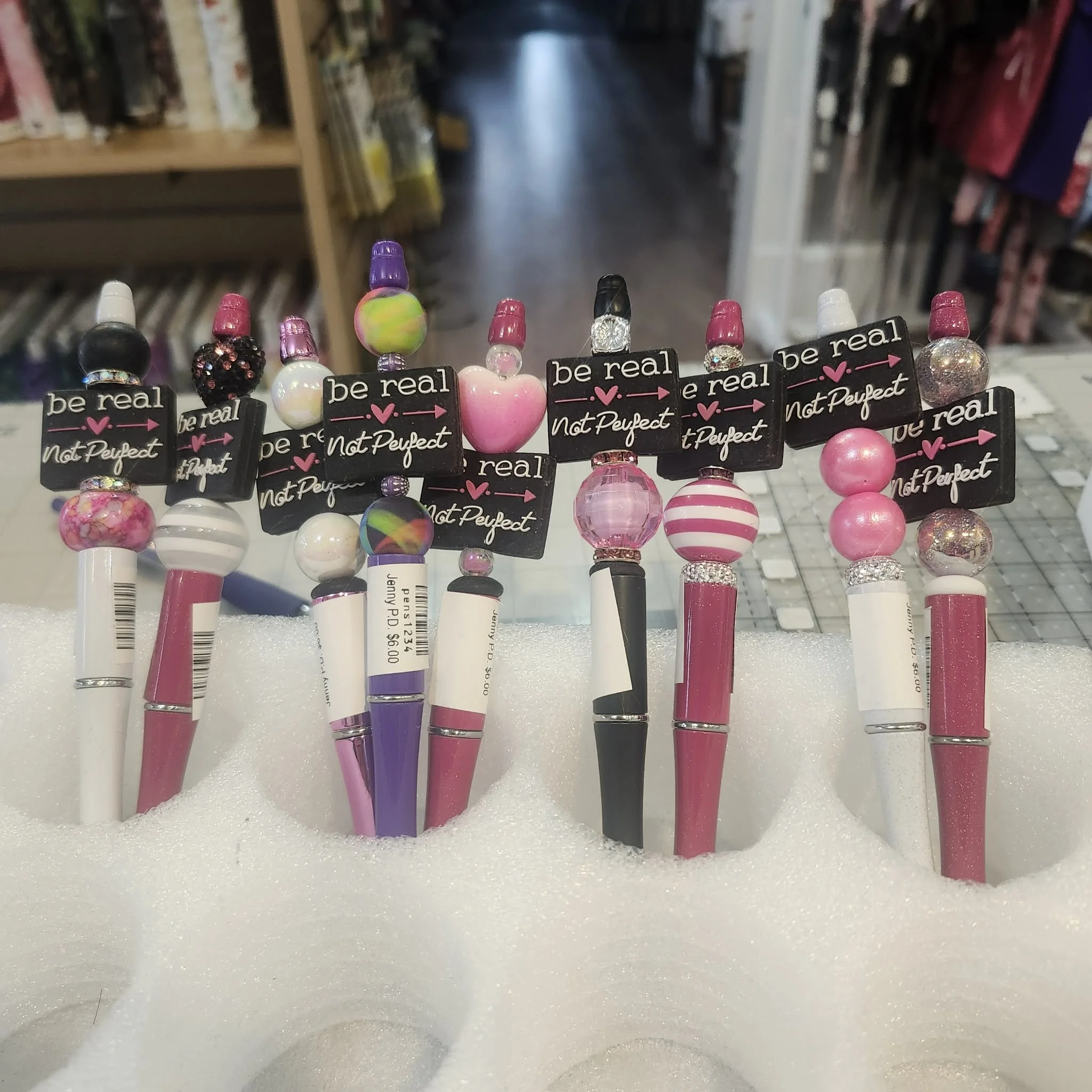 Breast Cancer Awareness Pens, by Jenny
