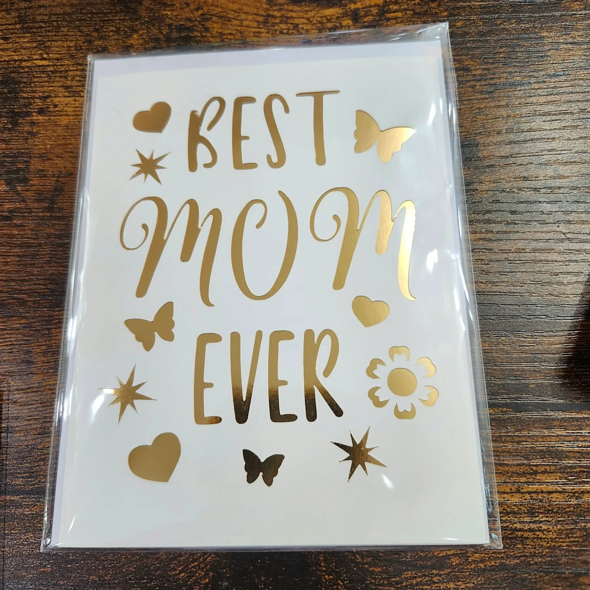 Best Mom Ever Card by Lorena Gipp