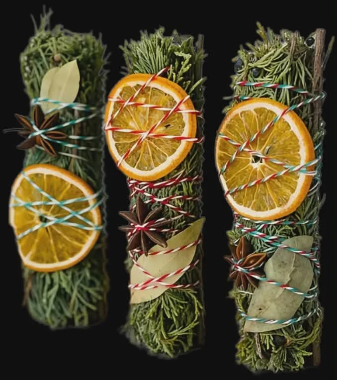 Cedar, Orange and Star Anise Insence Stick