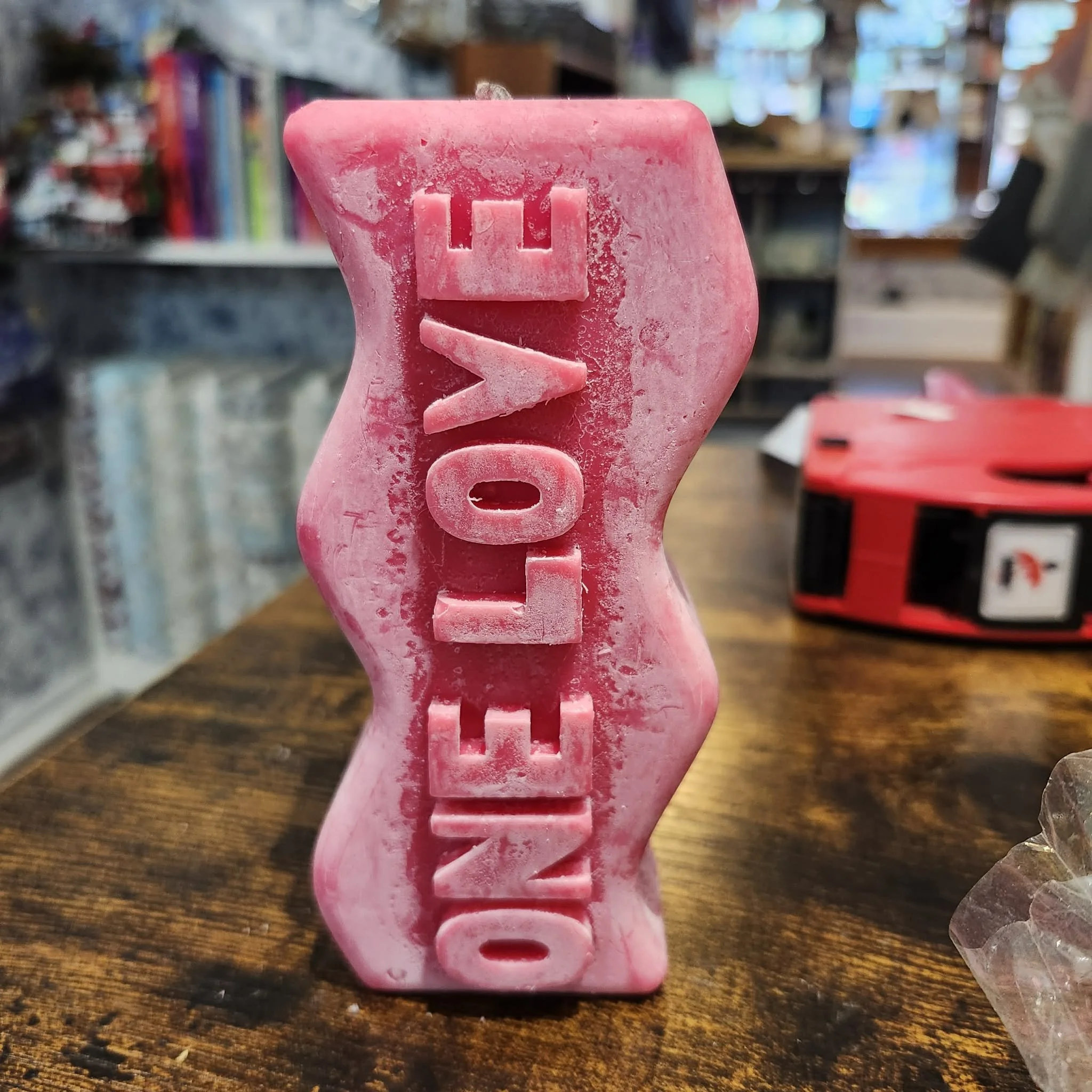 One Love, Cranberry Scented Candle by Smell Ya Later