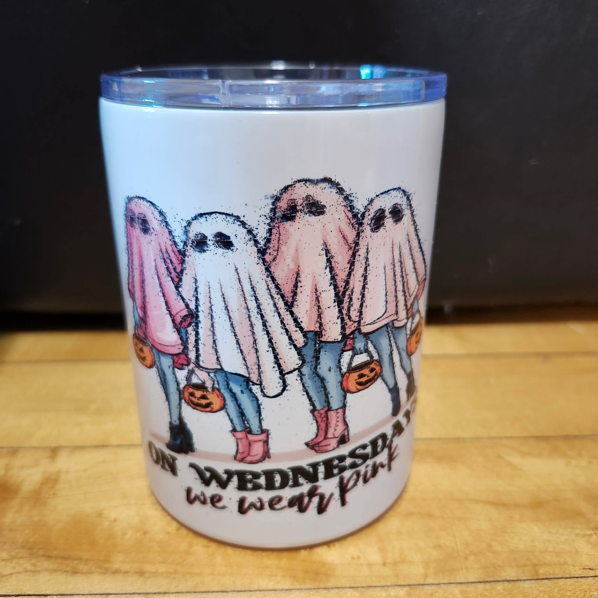 We Wear Pink, Tumbler by Laura