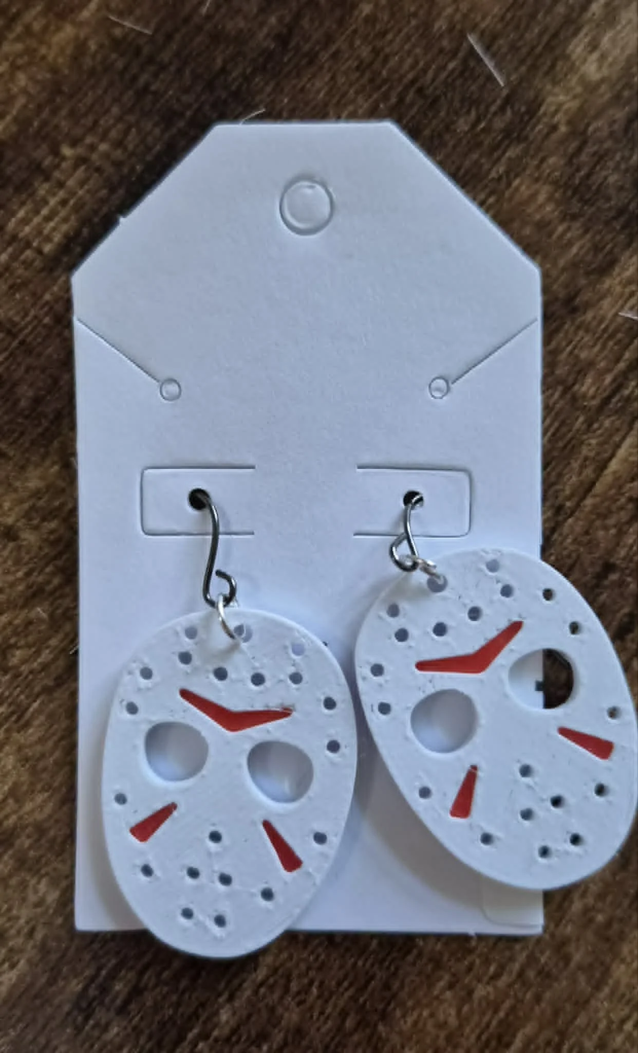 Mask Earrings by Howard