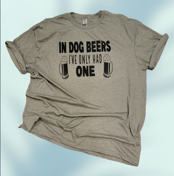 Beers in Dog Years by D. Dawes Designs