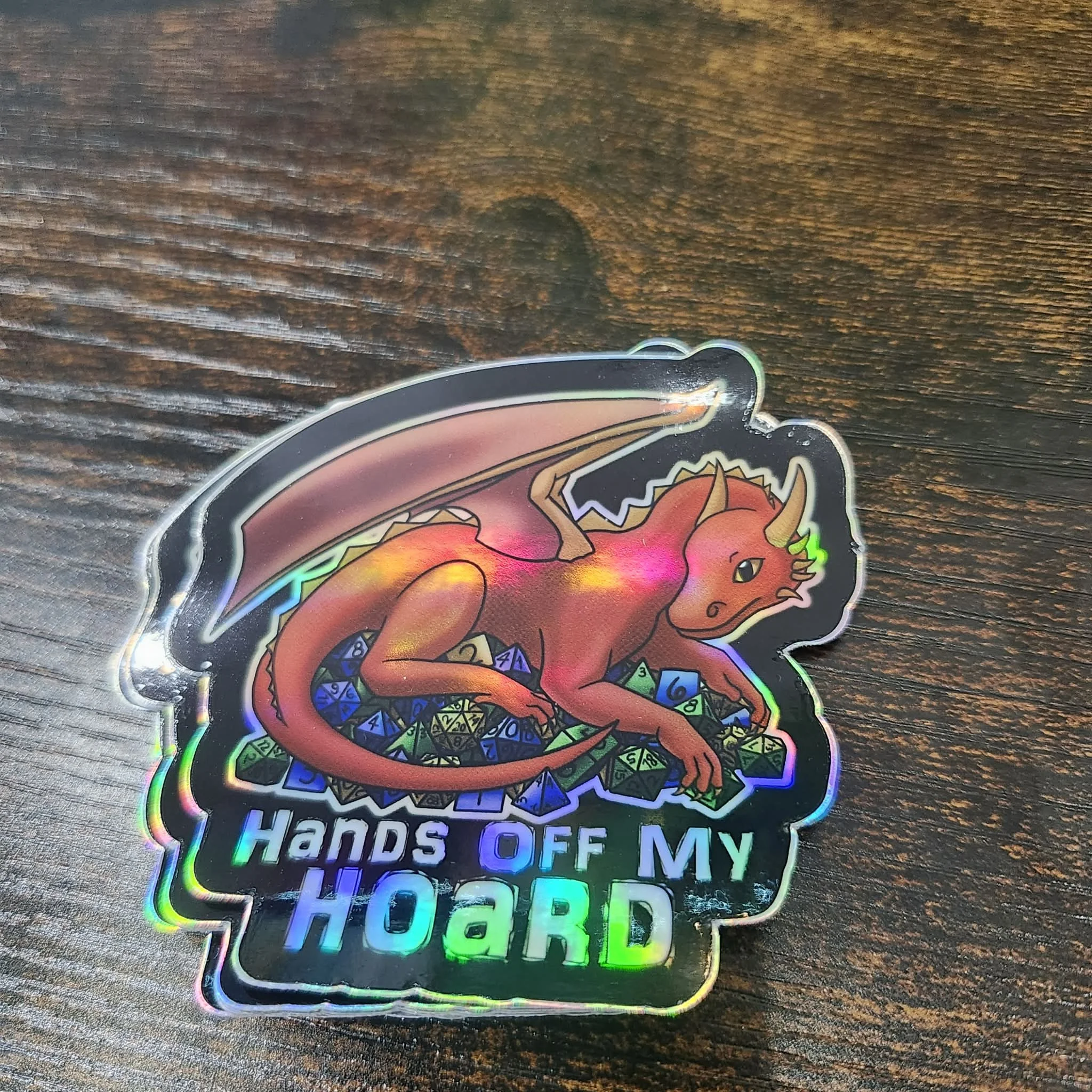 Hoard, Sticker / Decals by Lionheart Art and Designs