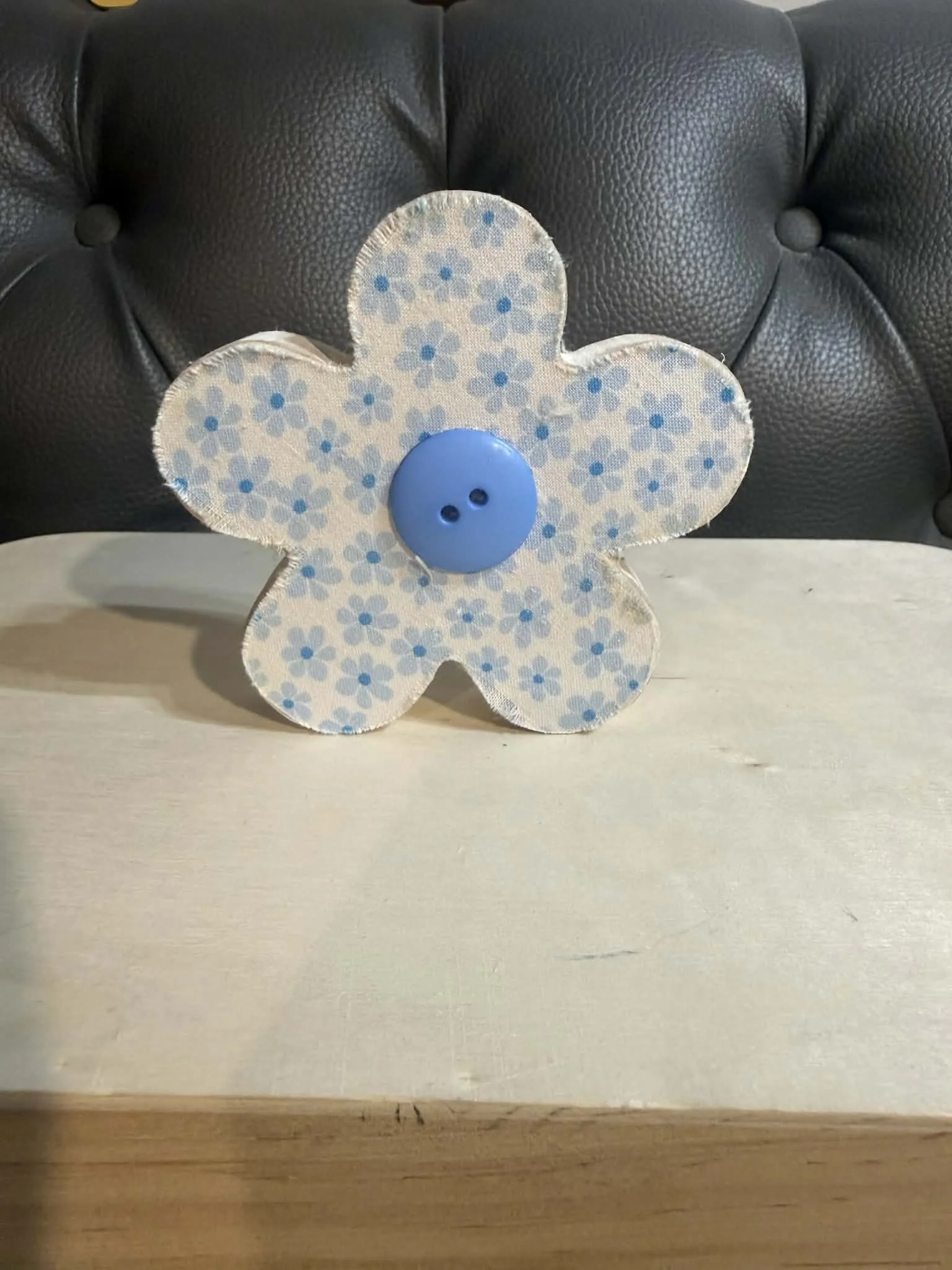 Wooden flower shelf sitter by Princess In Command