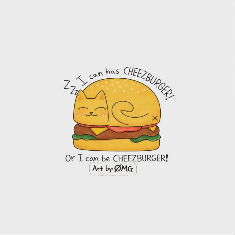 Cheezburger by  Art by: ØMG