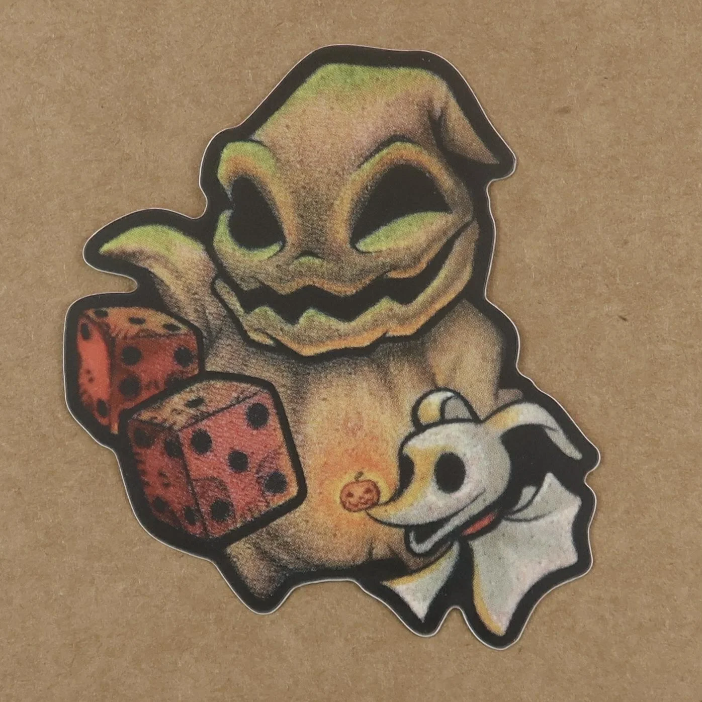 3 x 3inch Vinyl Waterproof Weatherproof Dishwasher Safe stickers by Tattooed Mannequin