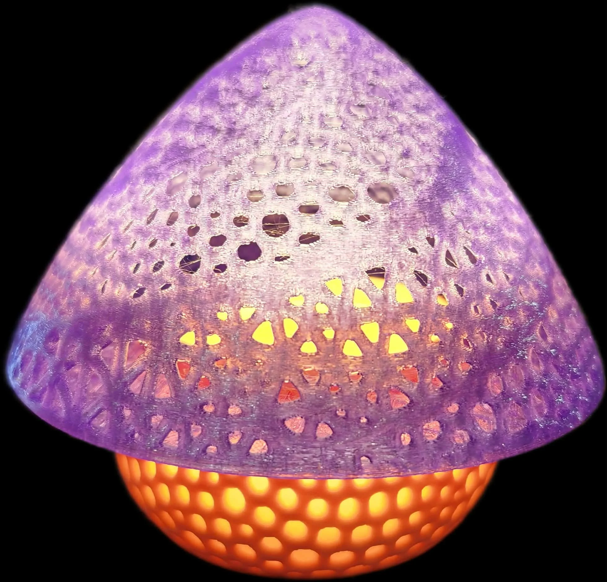 Mushroom Lamp by 3DRAWcreations