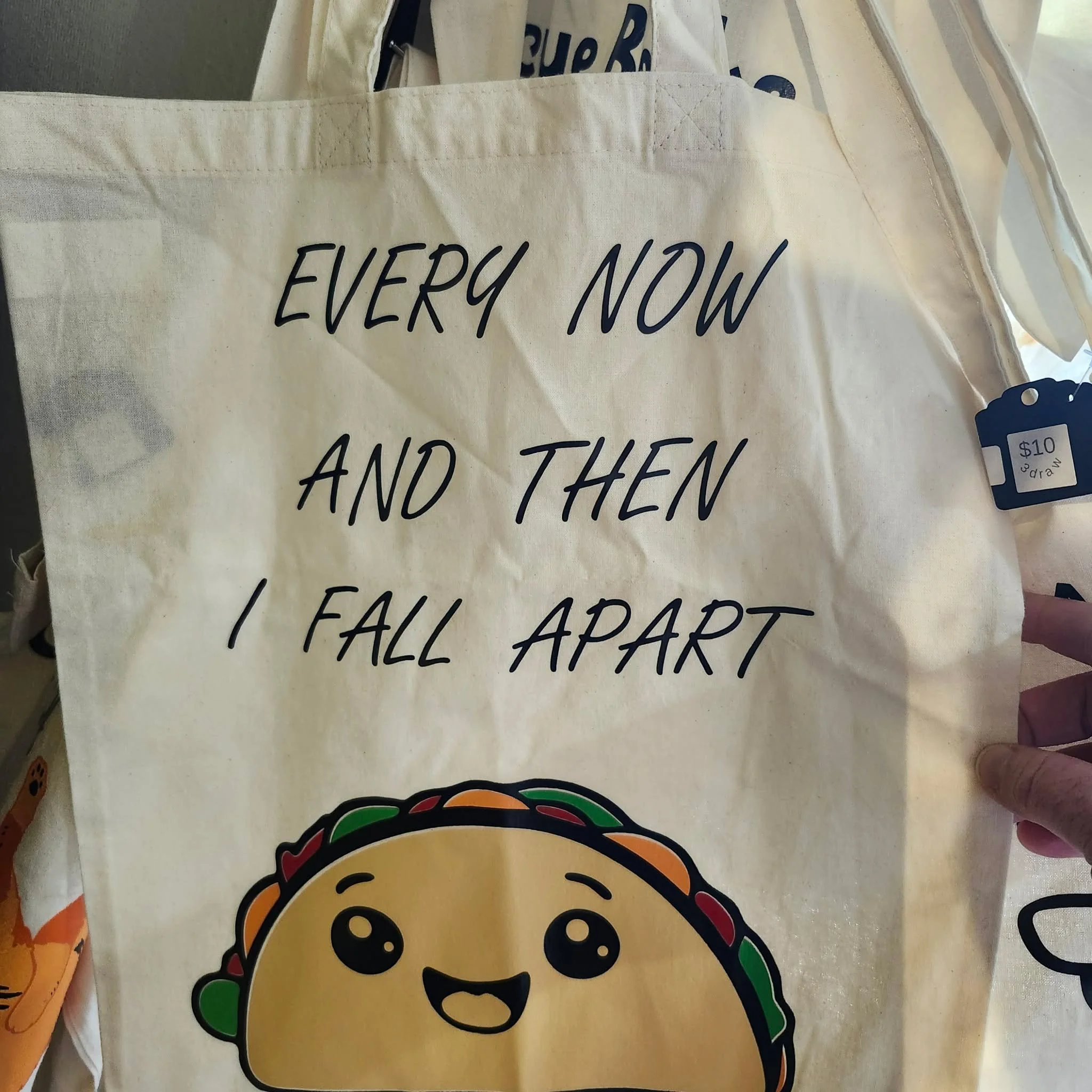 I Fall Apart, Tote, by 3DRAWcreations
