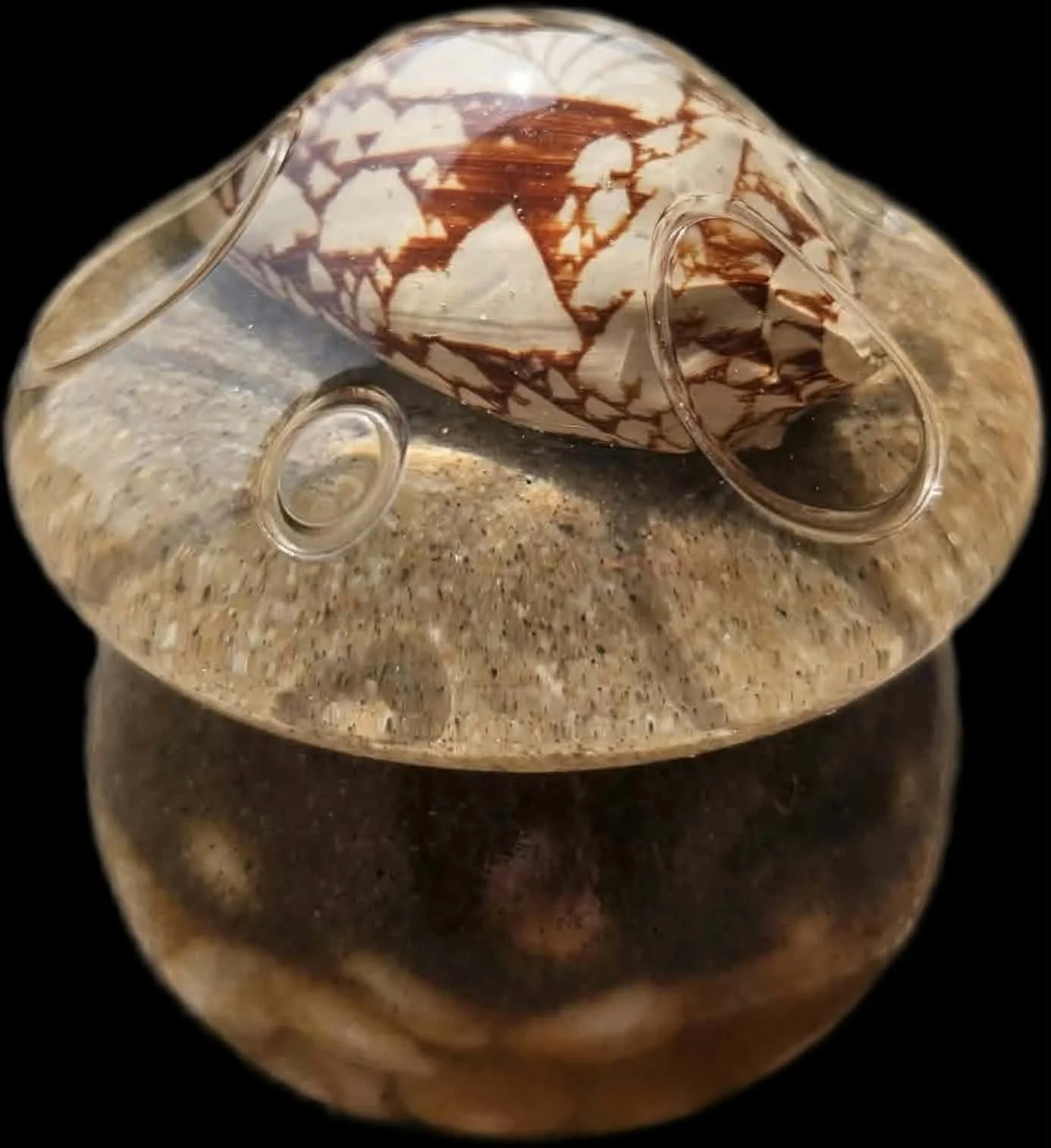 Mushroom Jar by 3DRAWcreations